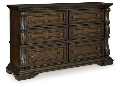 Maylee - Dresser - Dark Brown, dark brown