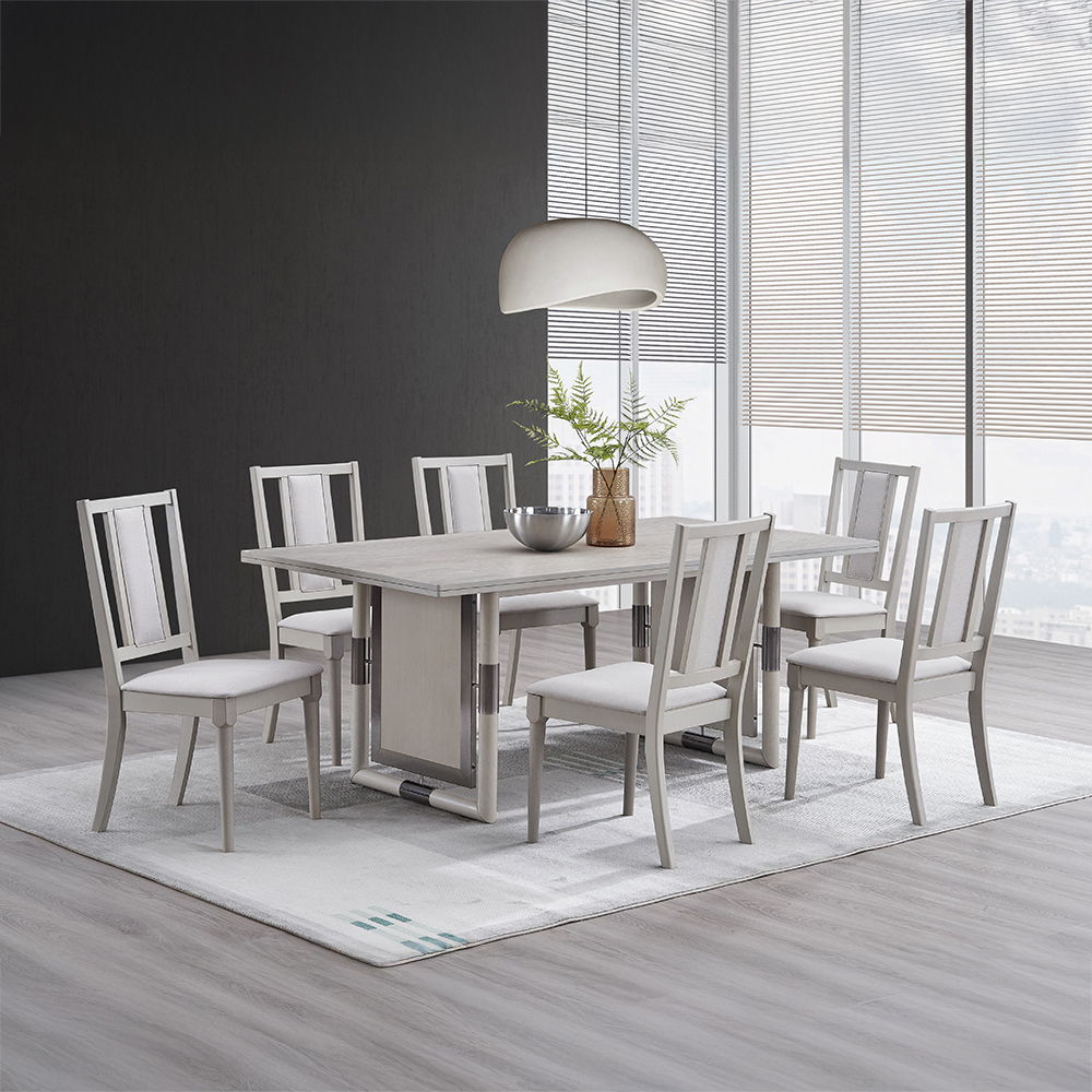 Marta - Dining Table - Natural, beige, view 6