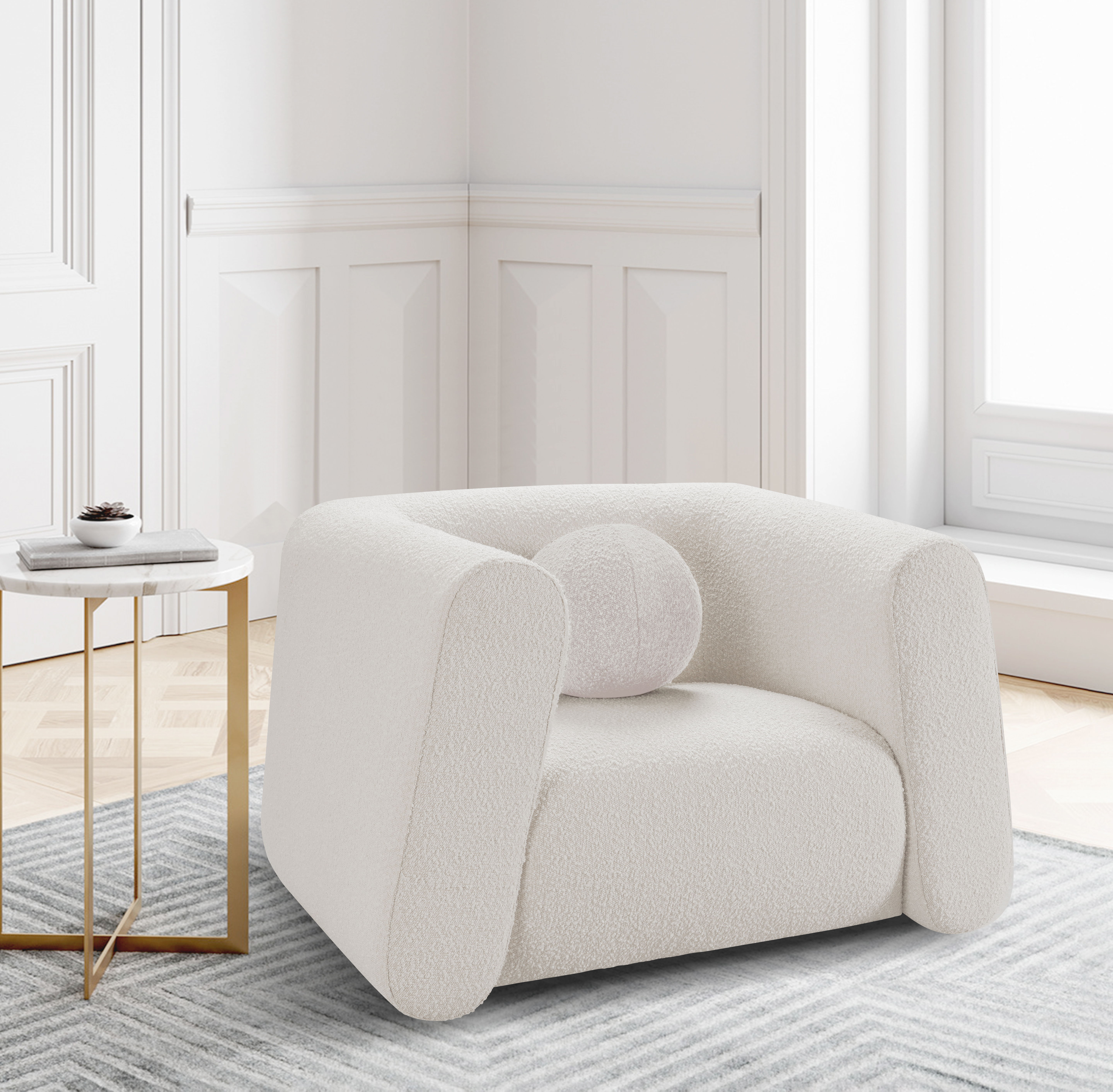 Abbington - Chair - Cream