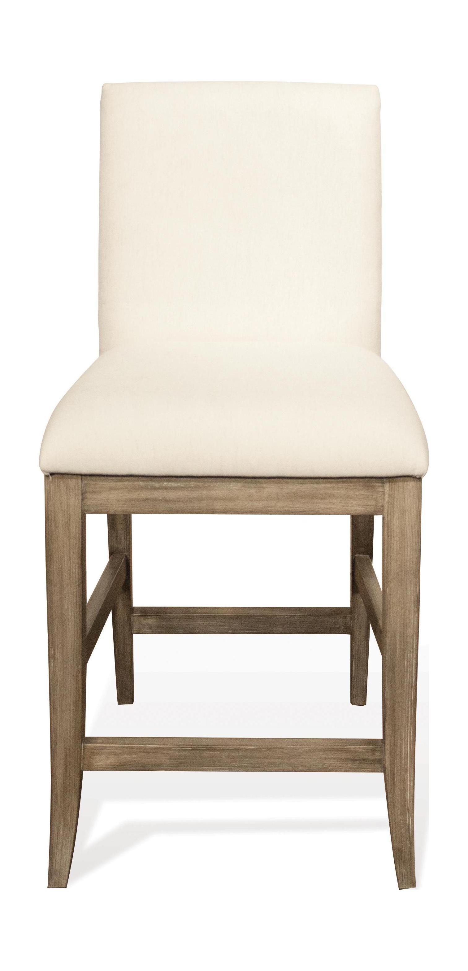 Riverside Furniture Sophie - Upholstered Counter Stool (Set of 2) - Natural