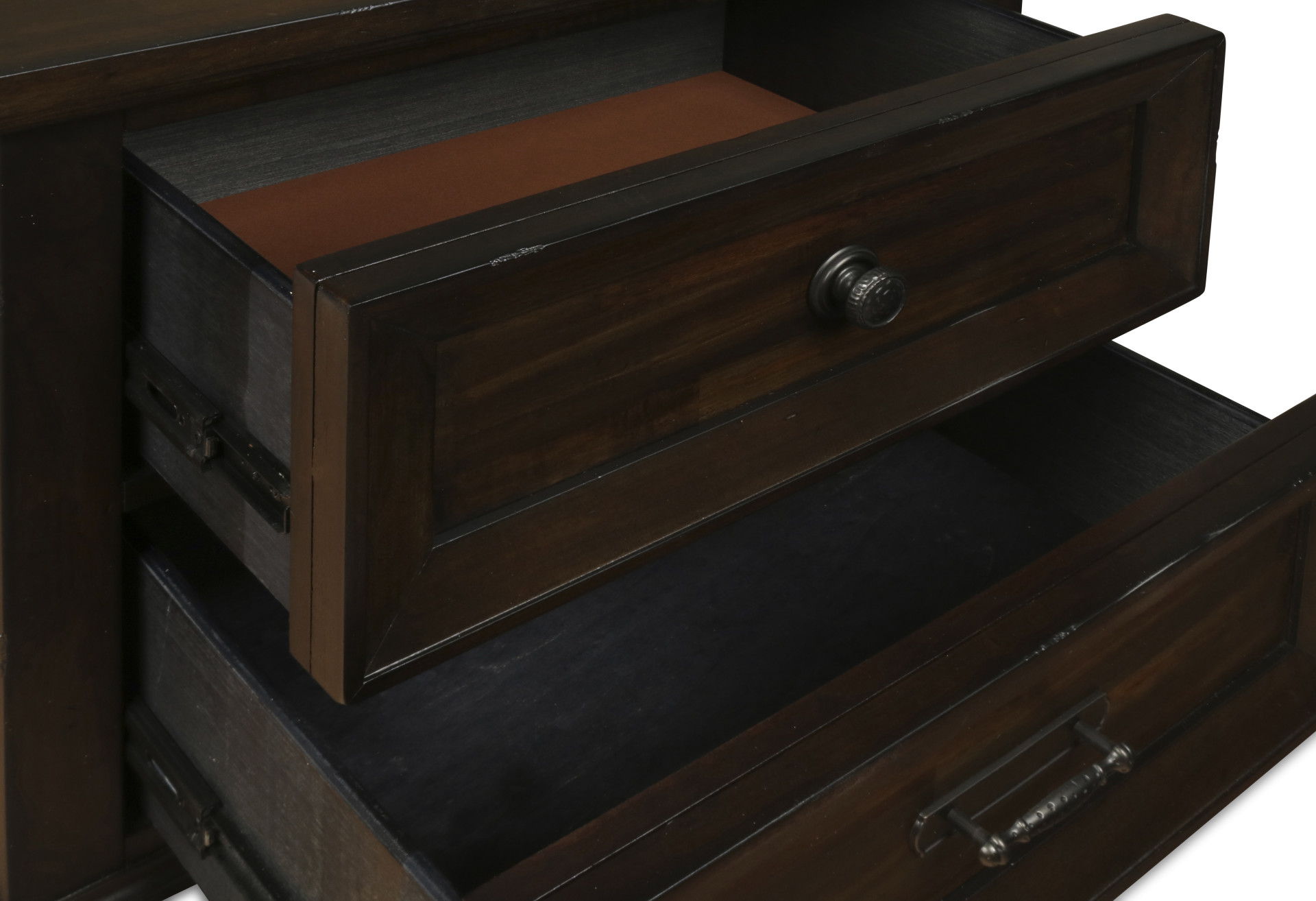 Sevilla - Nightstand - Walnut, dark brown, view 7