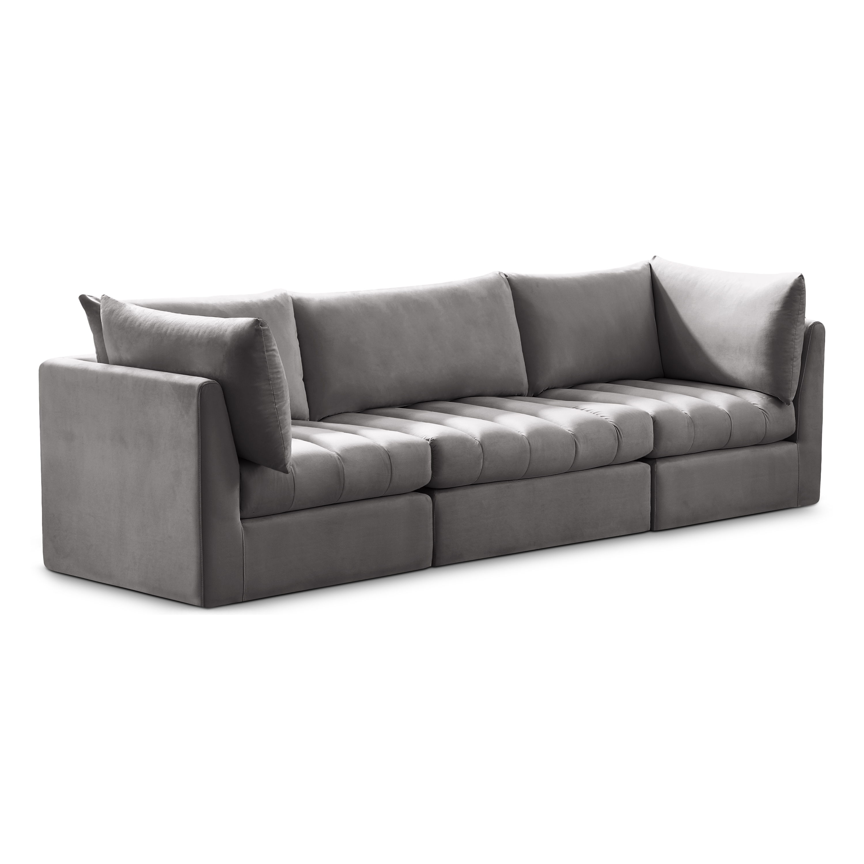 Jacob - Modular 3 Seat Sofa - Gray