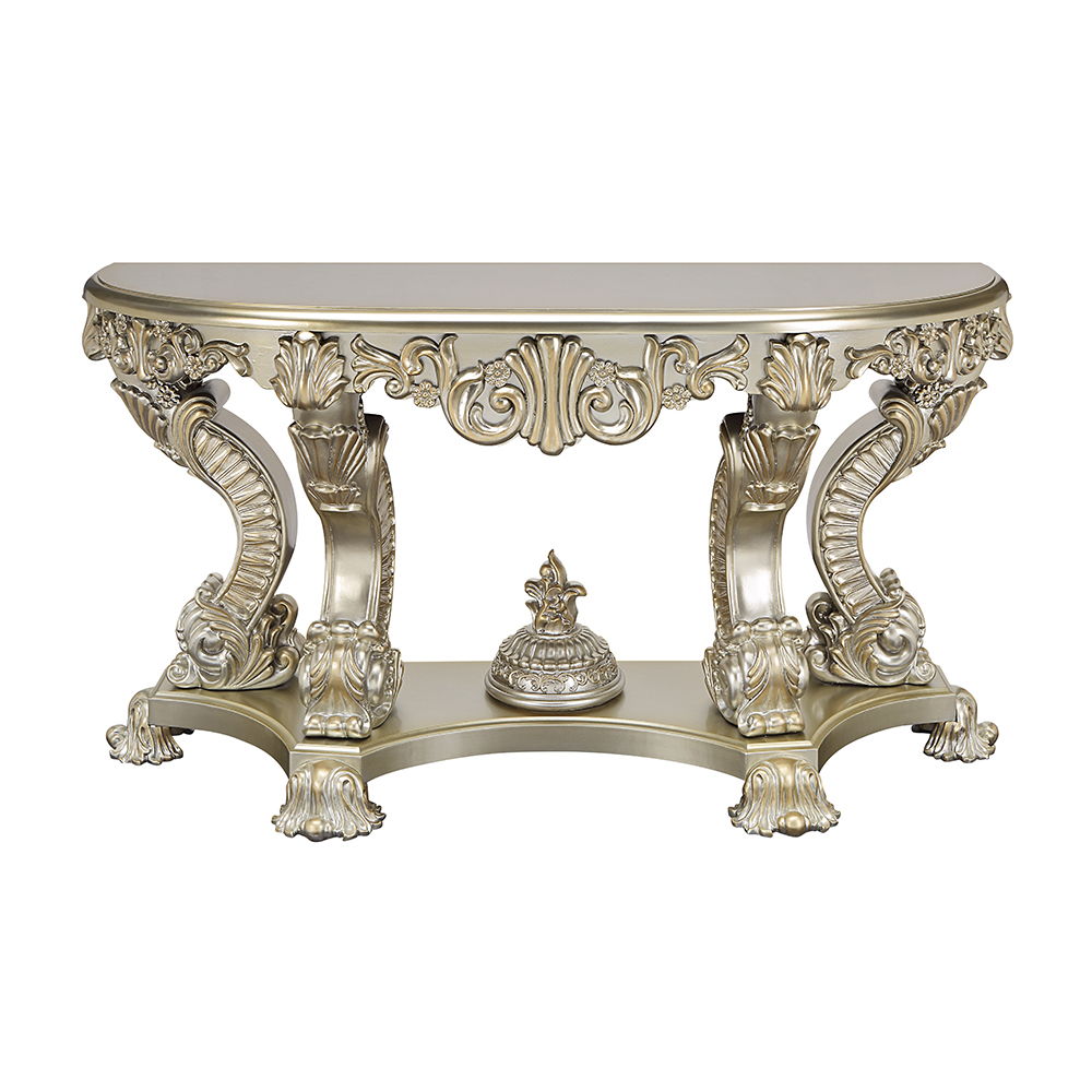 Sorina - Sofa Table - Antique Gold, beige, view 5