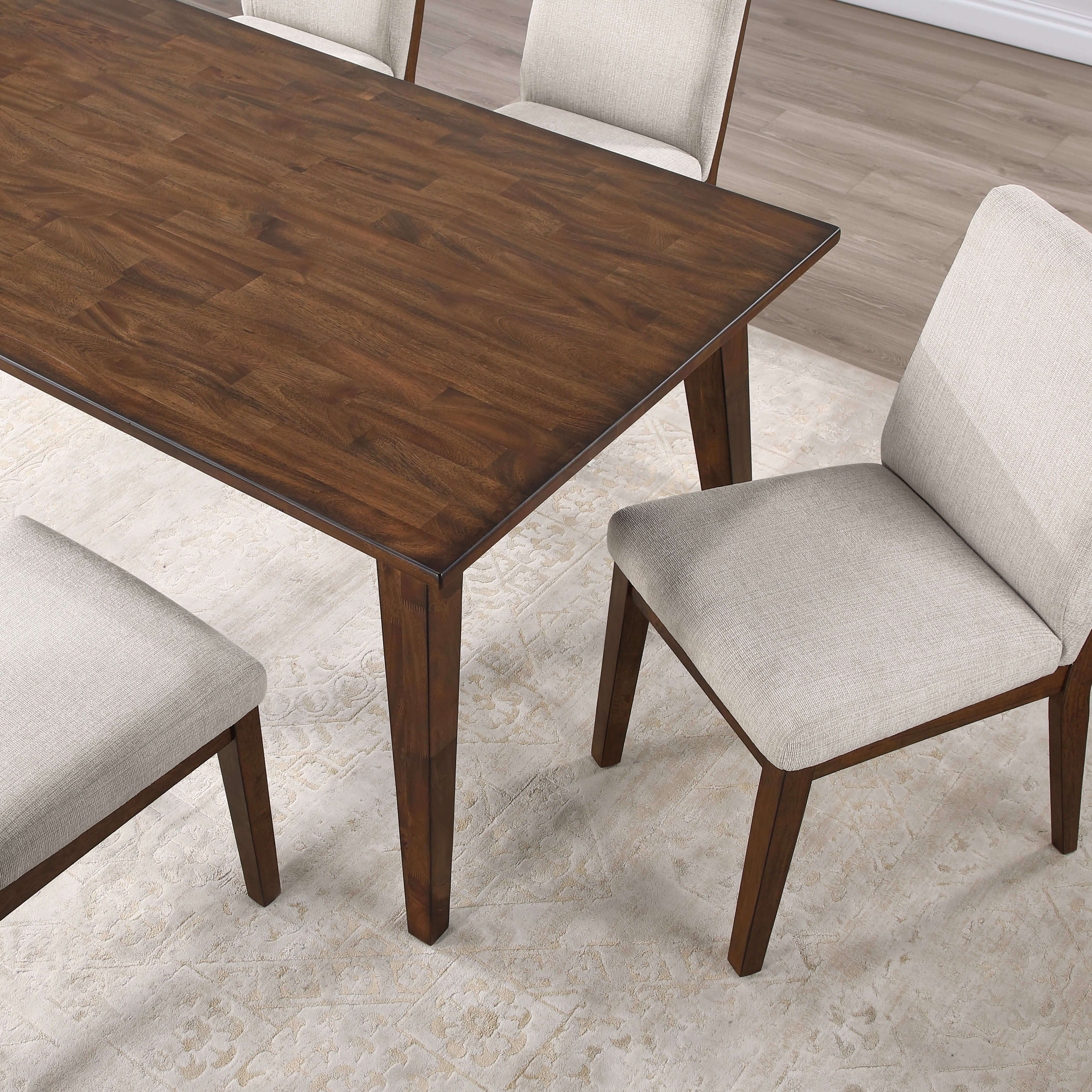 Canton - Upholstered Side Chair - Brown