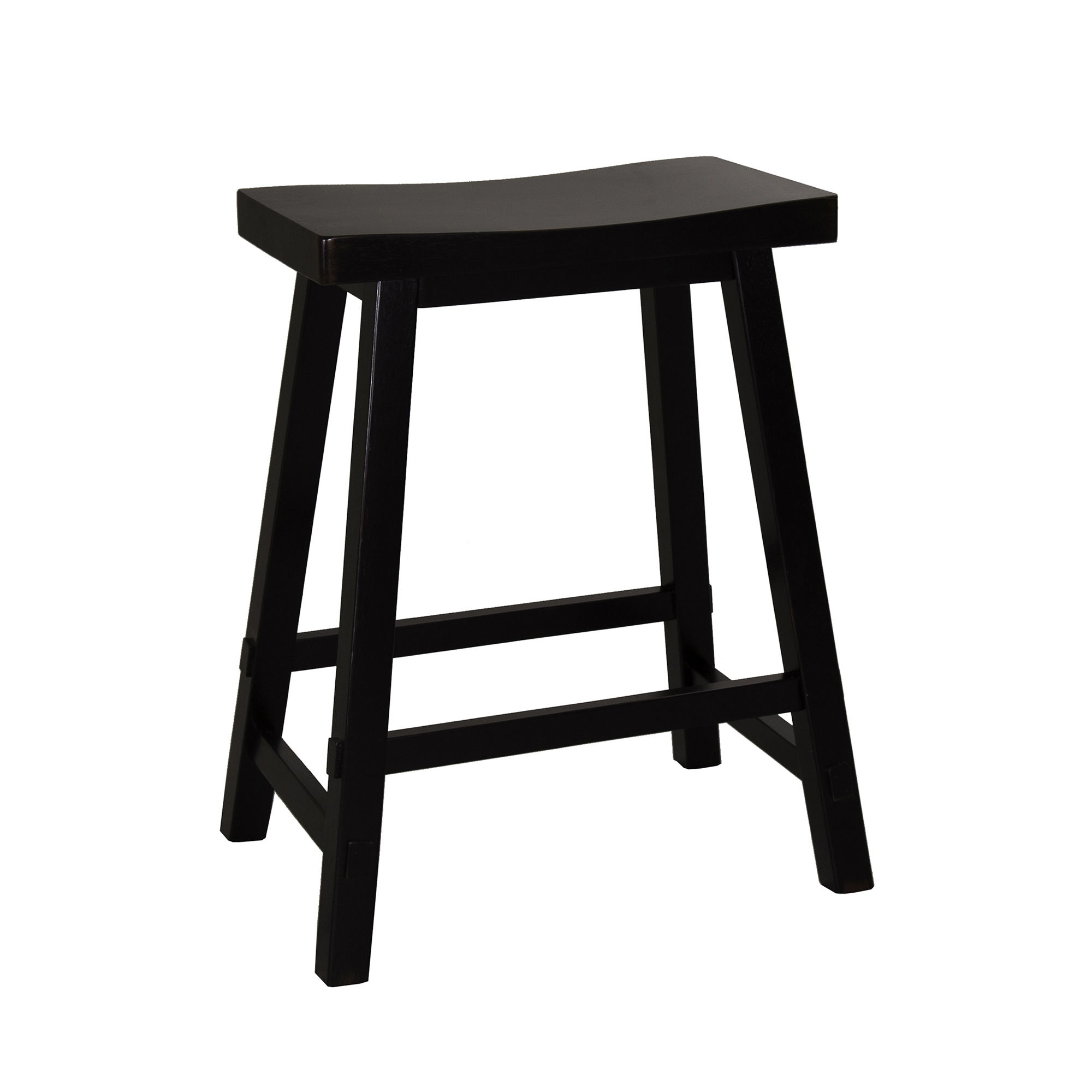 Creations - 24\" Sawhorse Counter Stool - Black Image