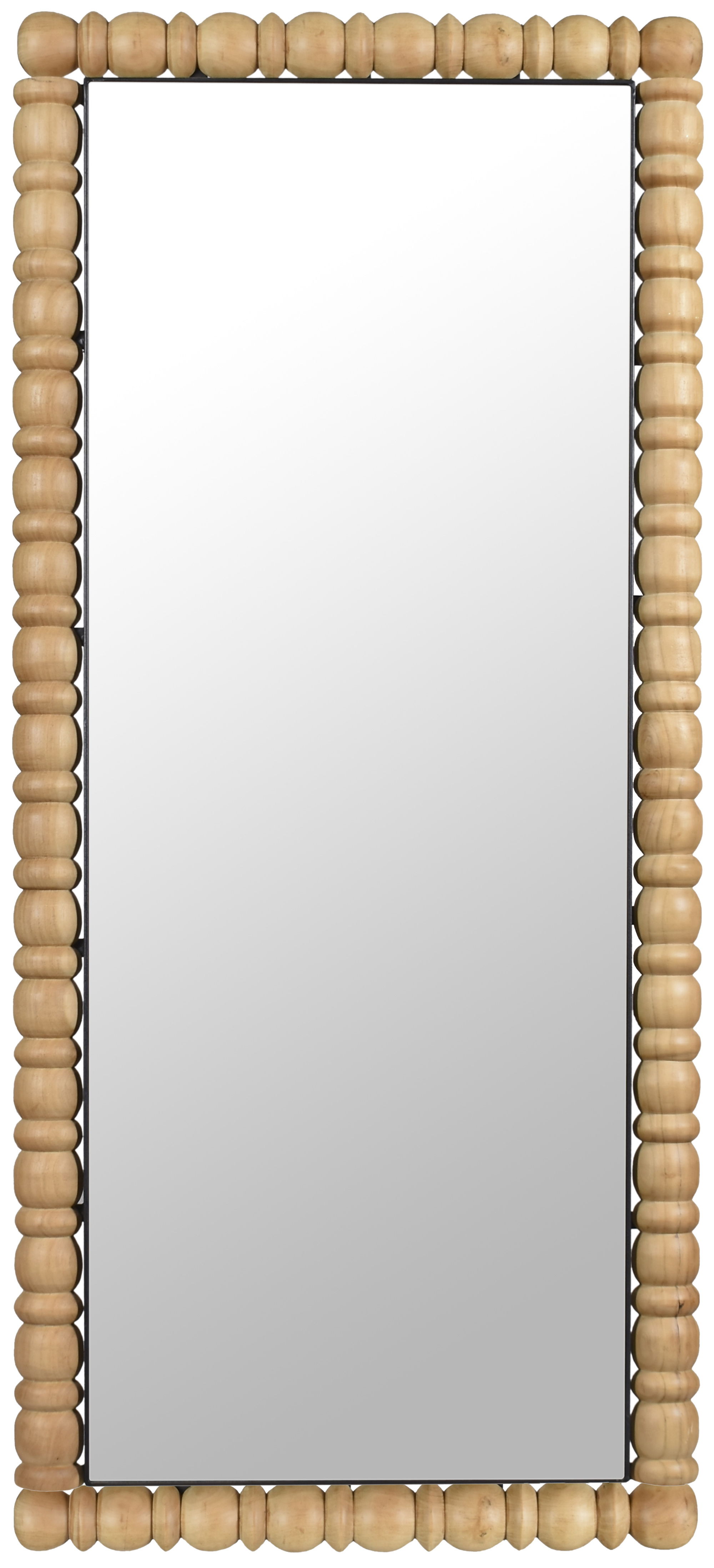 Aubrey - Natural Oak Mirror - Bleached