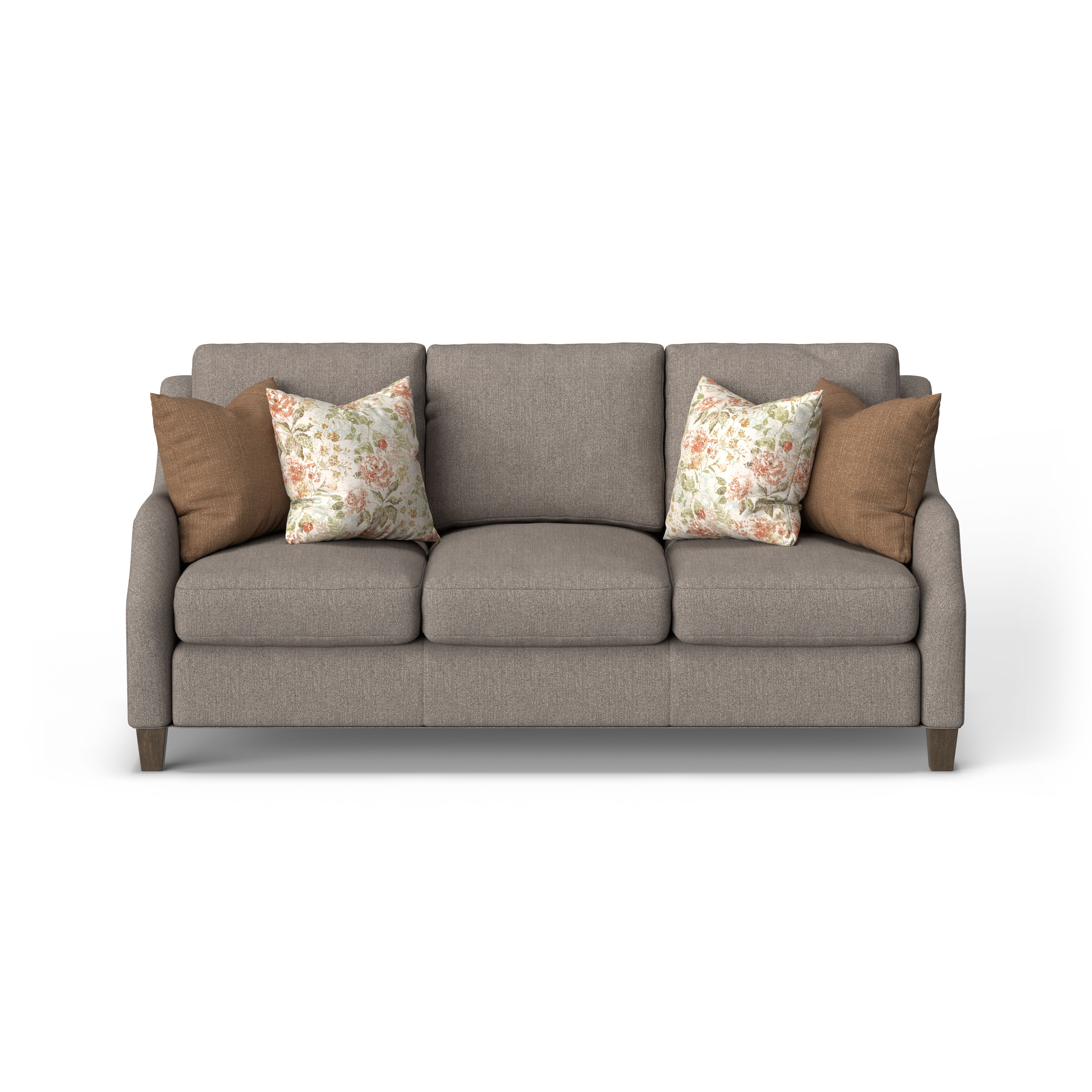 Gianna - Fabric Sofa, gray, view 4