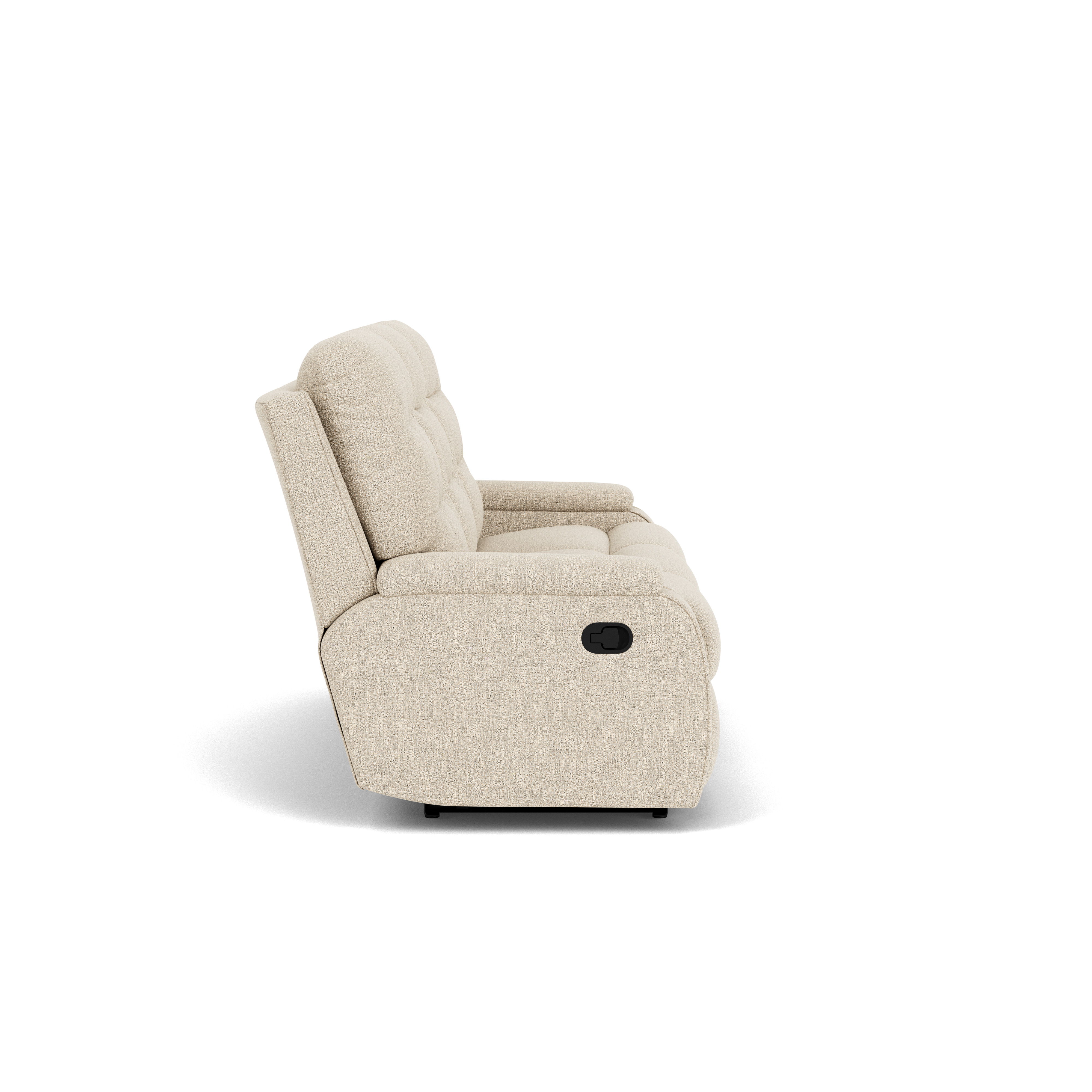 Kerrie - Transitional Fabric Reclining Sofa, gray, view 6