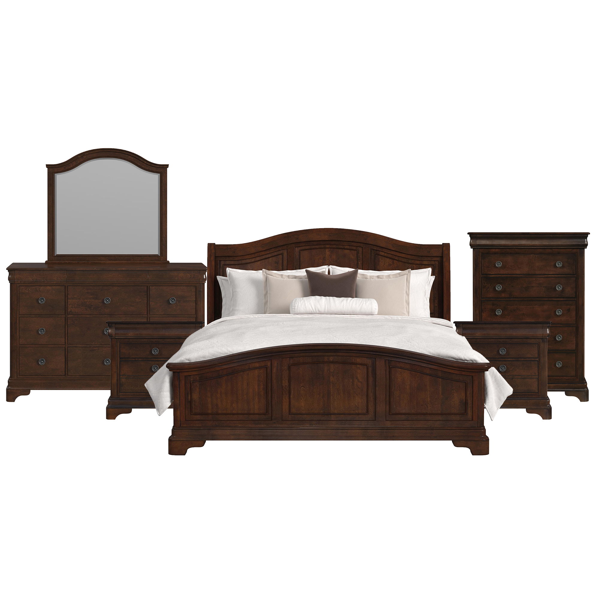 King · 6 Pc · Bedroom Set