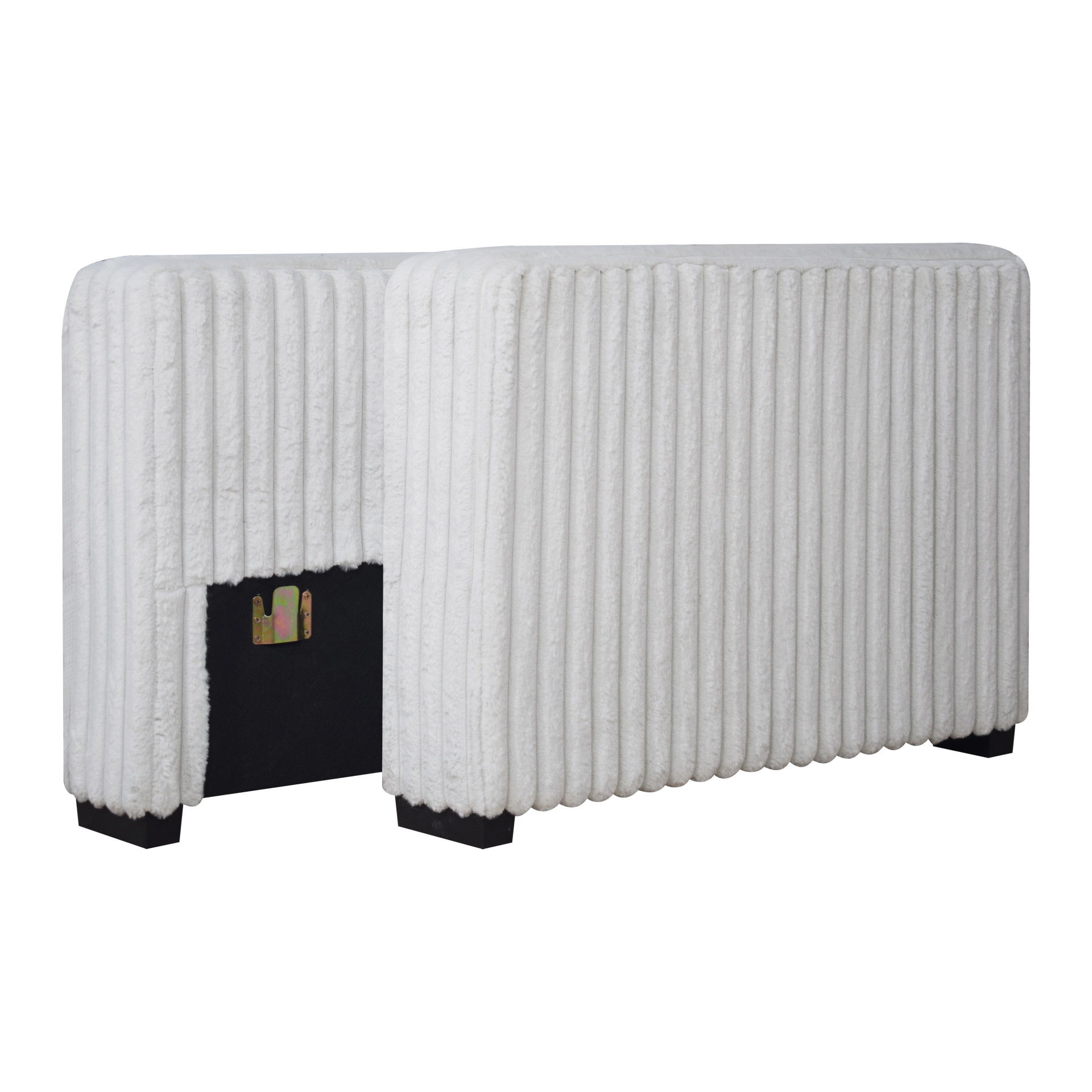 Bliss - Arms For Sectional (Set of 2) - Mist Gray