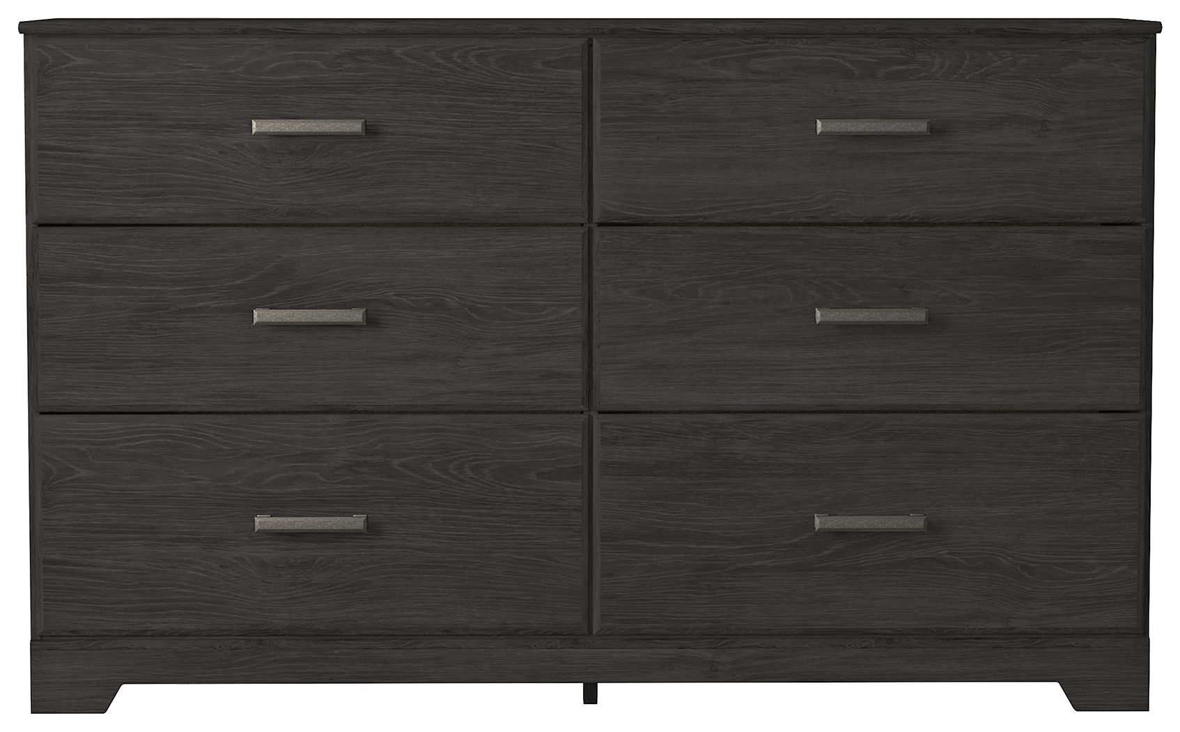 Belachime - Six Drawer Dresser - Charcoal