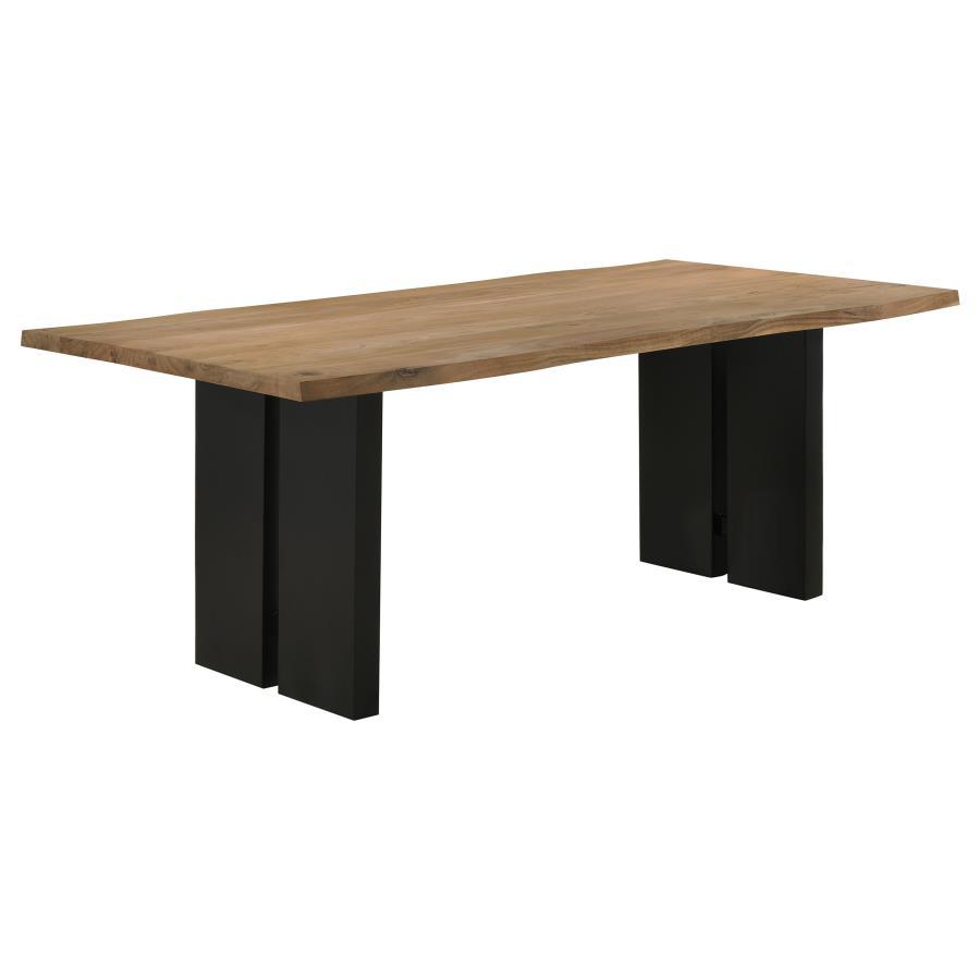Bradshaw - Live Edge Wood Dining Table - Natural Acacia Image