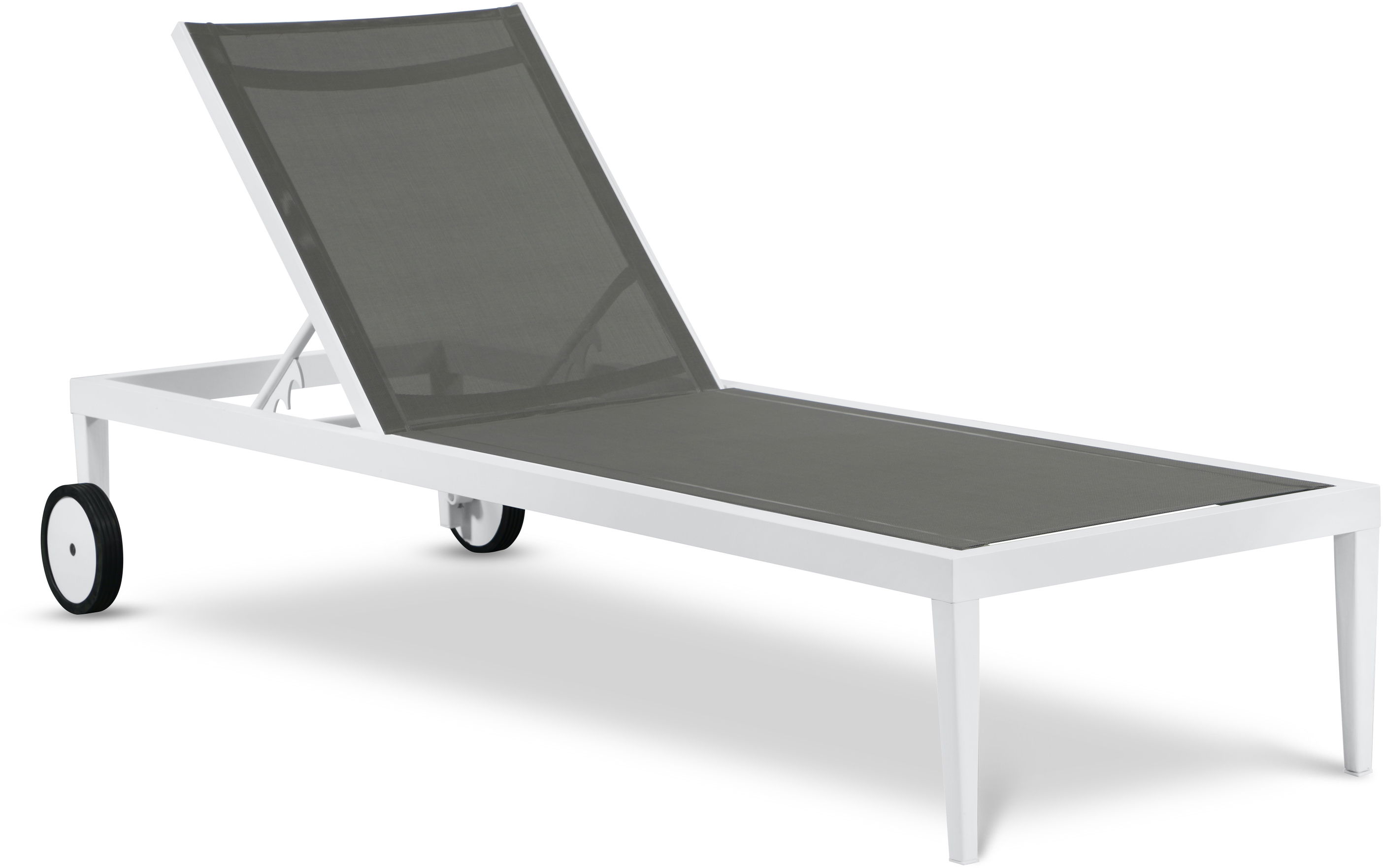 Nizuc - Outdoor Patio Chaise Lounge Chair - Gray