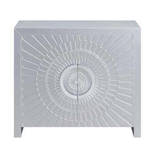 Cicero - Console Cabinet - Platinum, white, view 7