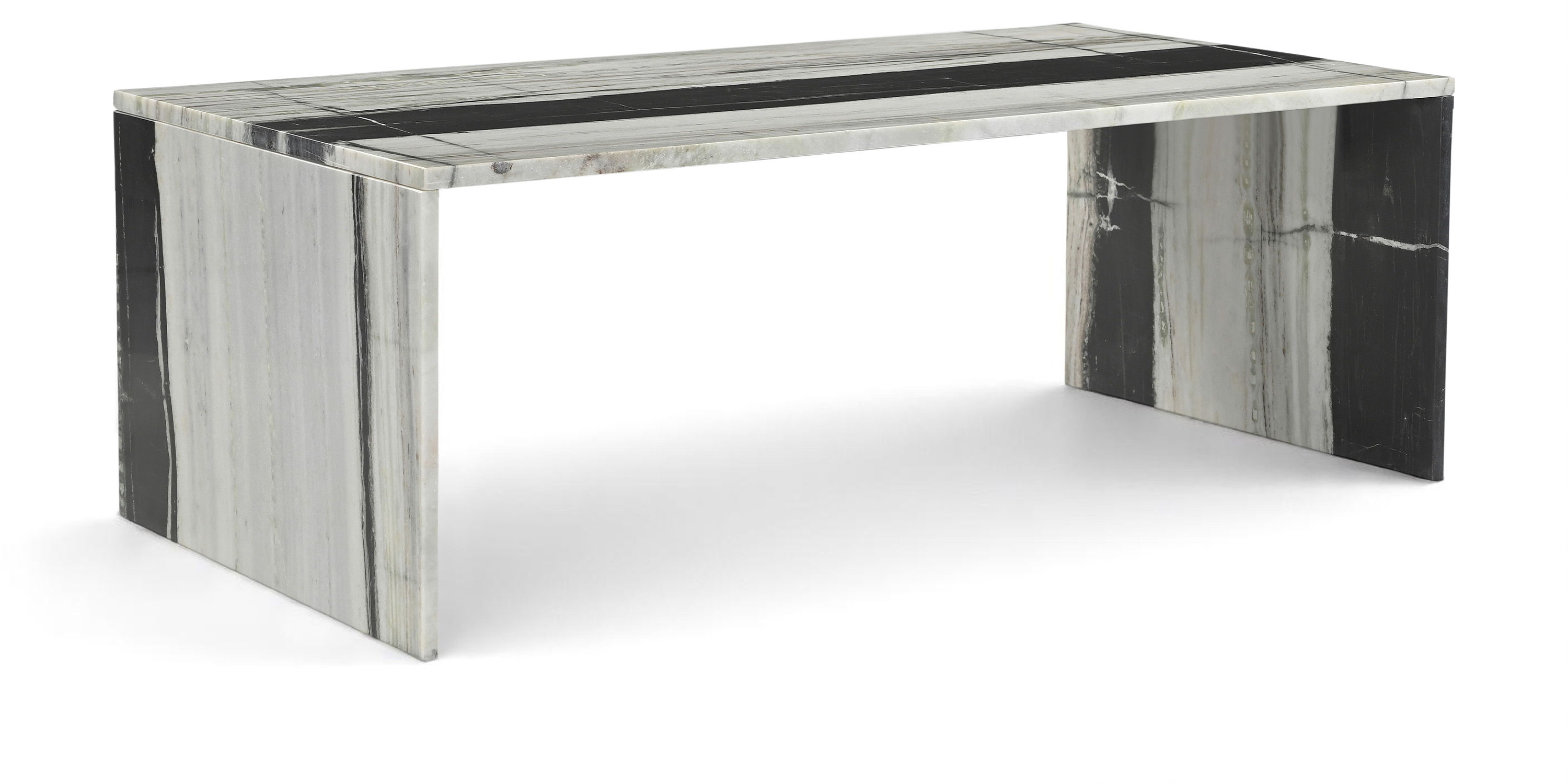 Vernazza - Marble Coffee Table - Panda