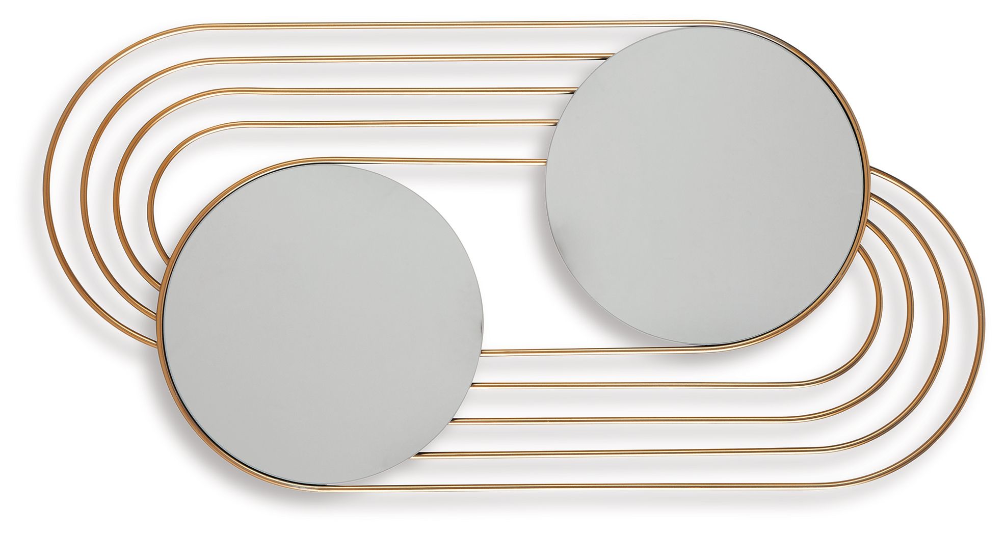 Warrenley - Accent Mirror - Gold Finish, gold, view 4