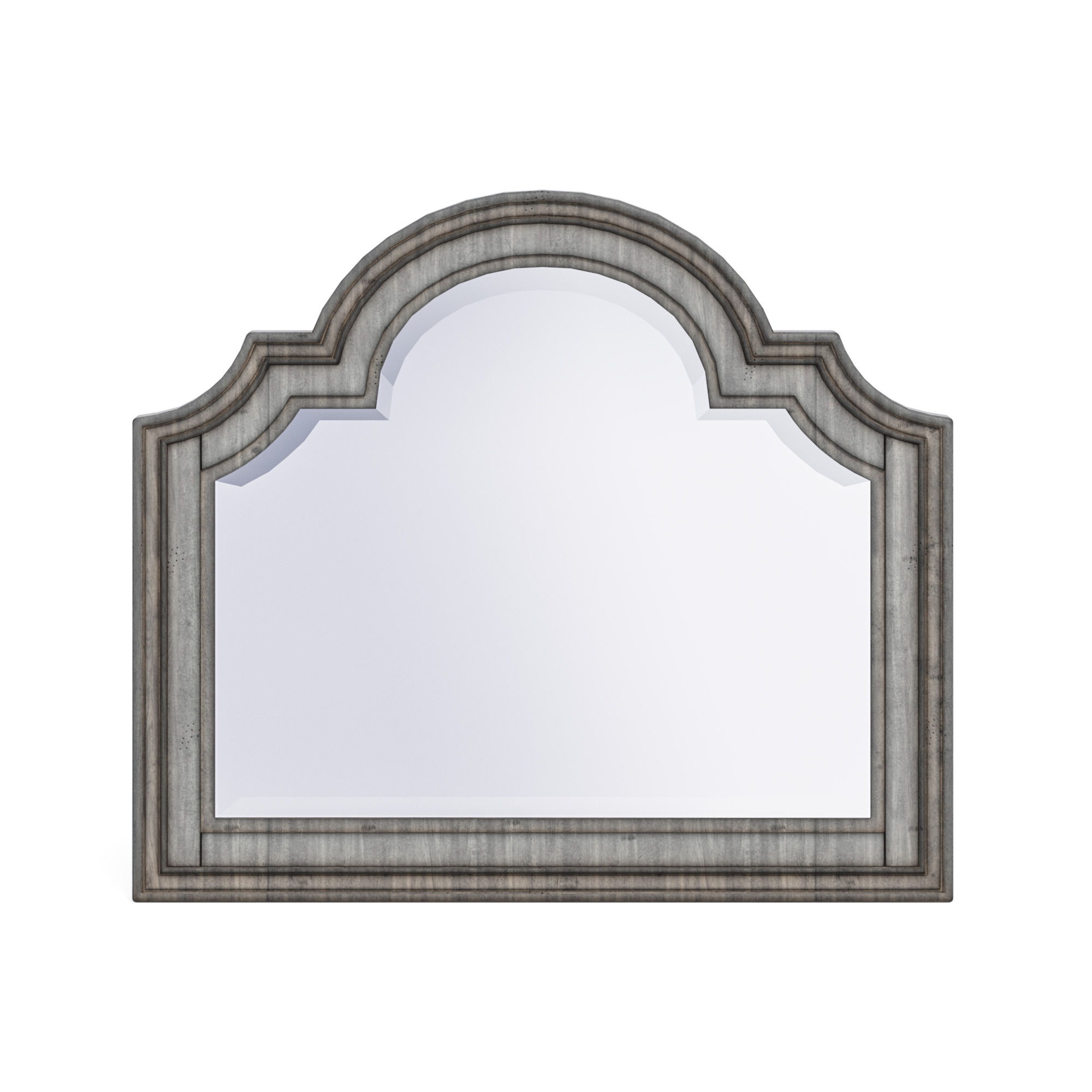 Plymouth - Bedroom Mirror - Gray, gray, view 2