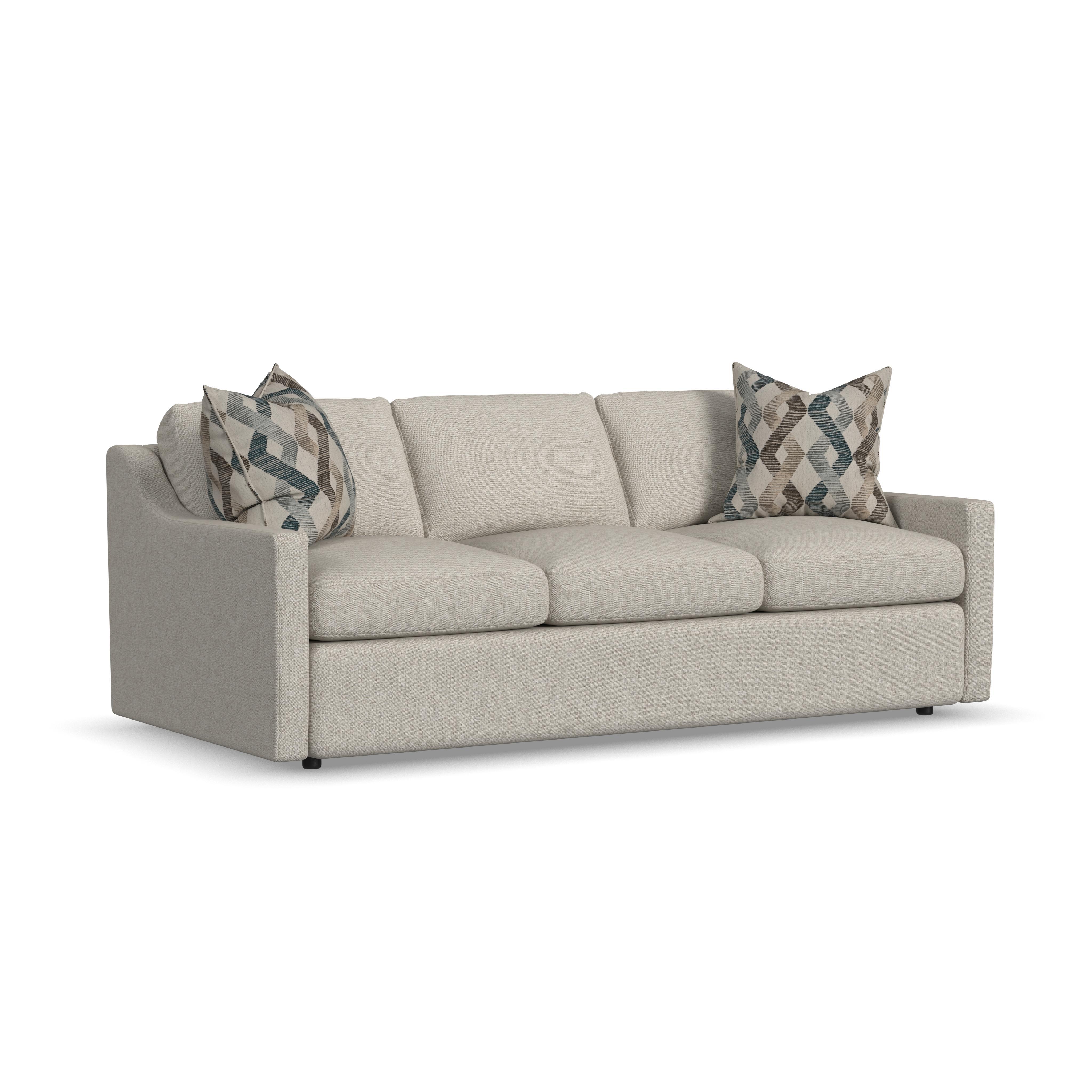 Sky - Fabric Upholstered Sofa, light gray