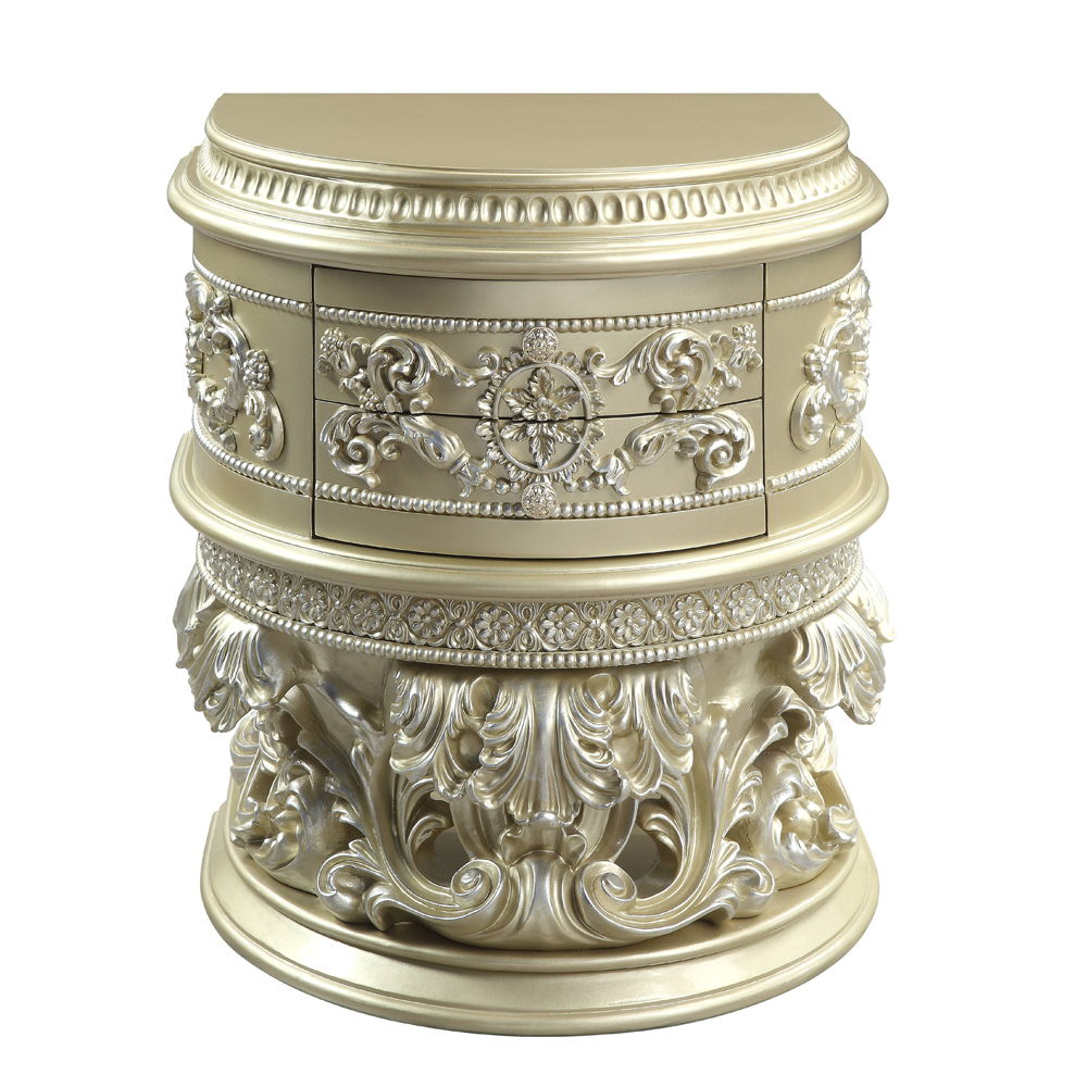 Vatican - Nightstand - Champagne Silver, beige, view 8