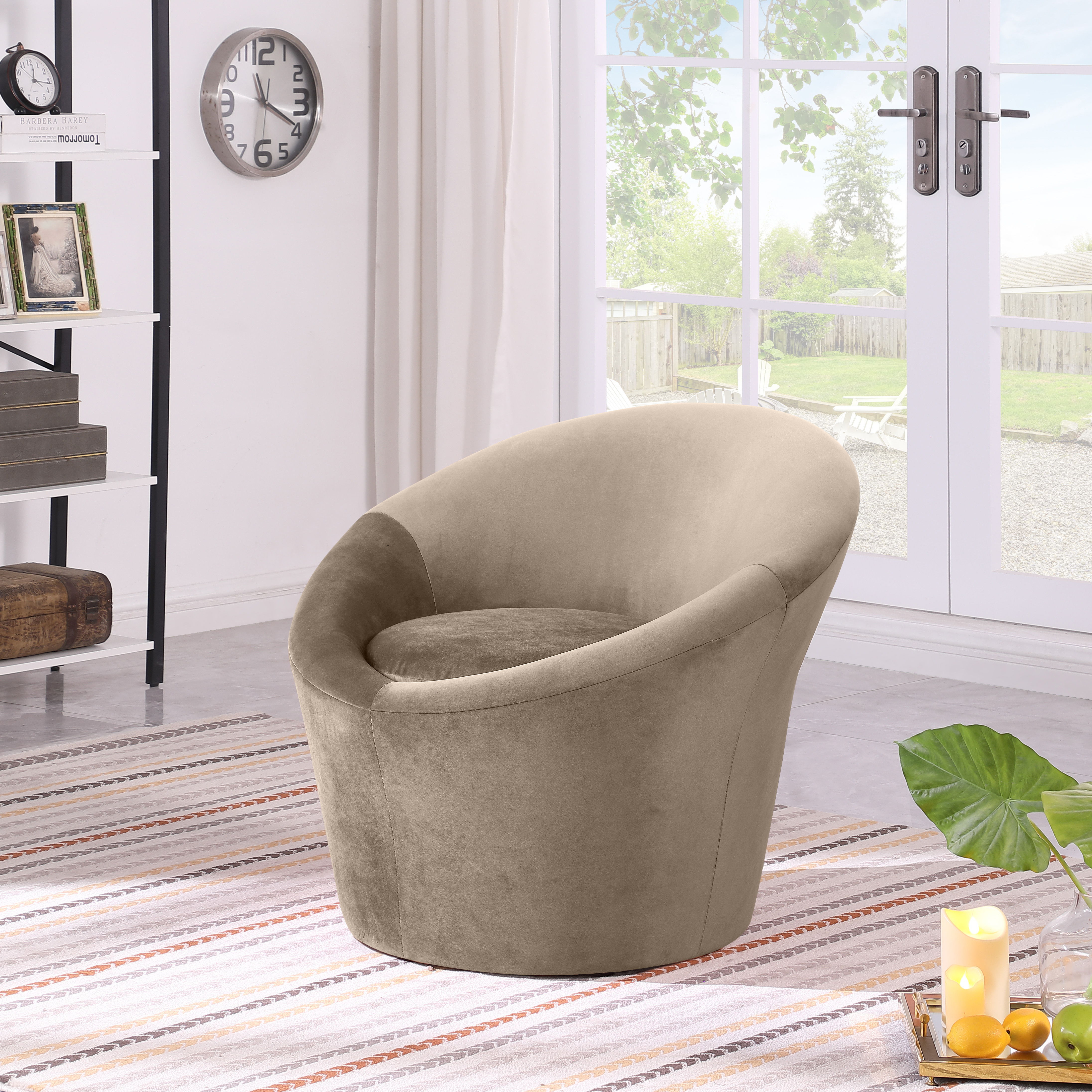 Tristan - Accent Chair - Taupe