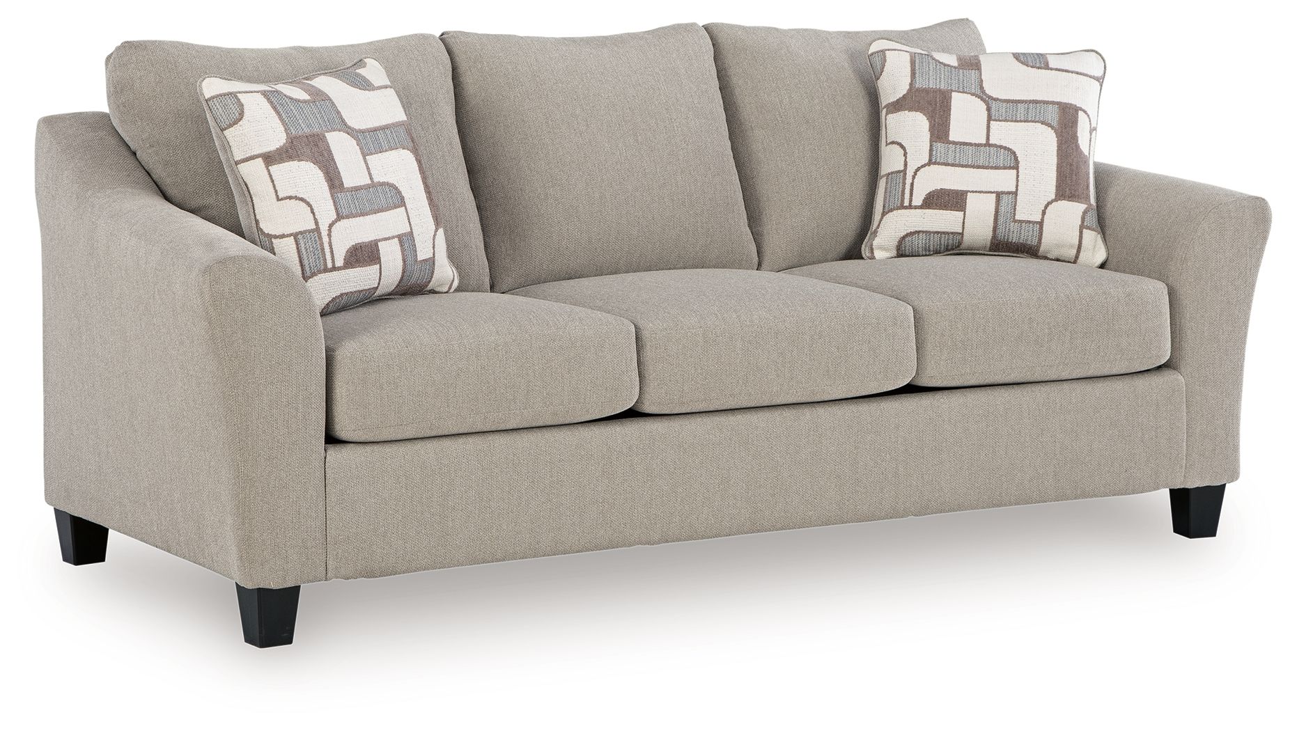 Ashley Furniture Willarae - 2 Pc. - Sofa, Loveseat - Taupe - Image 3