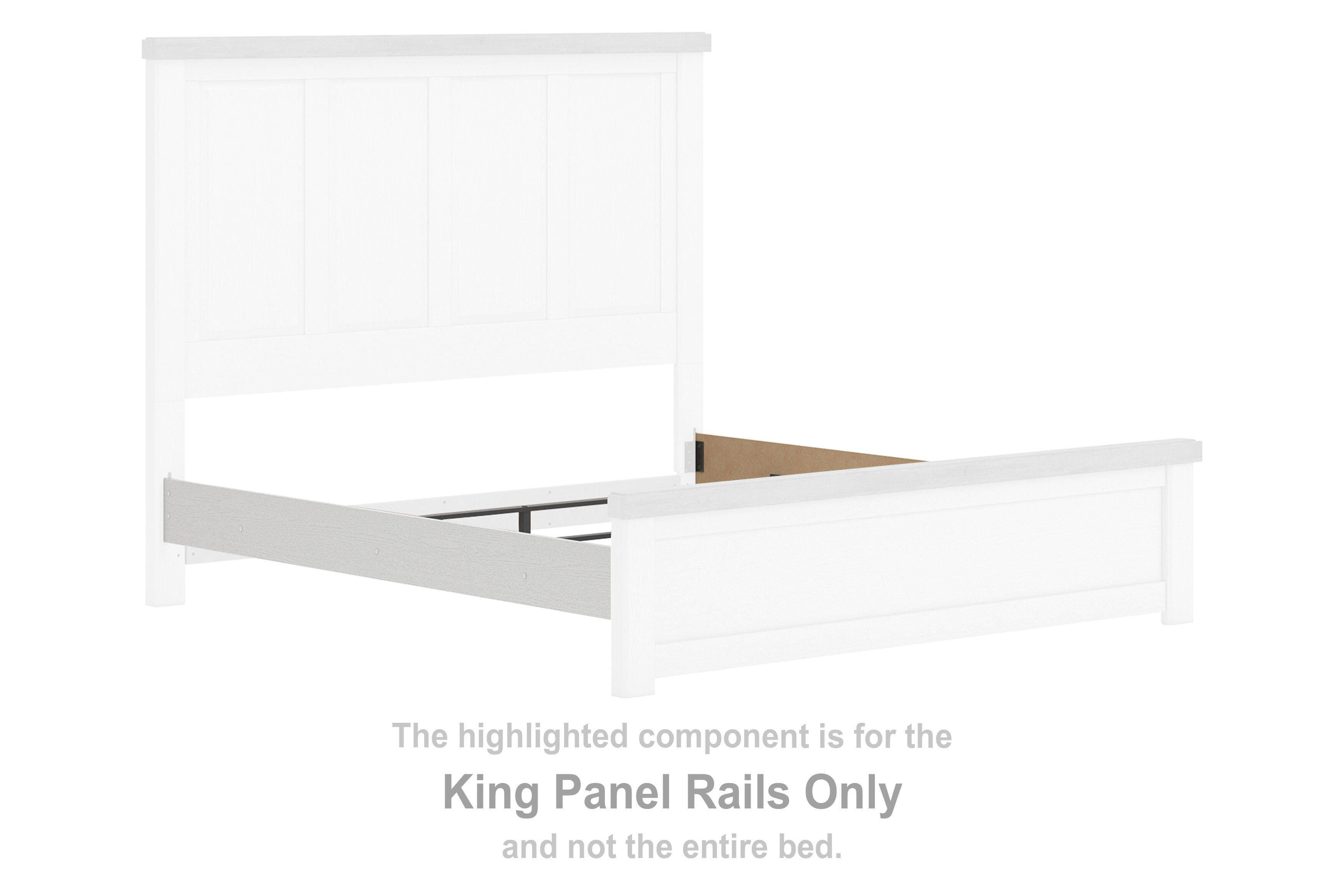 Savonport – King Panel Rails – White