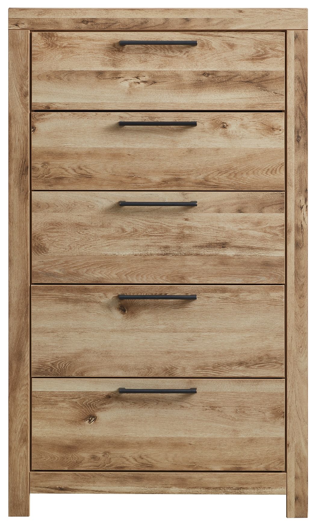 Ashley Furniture Hyanna - Five Drawer Chest - Tan Brown - Image 4
