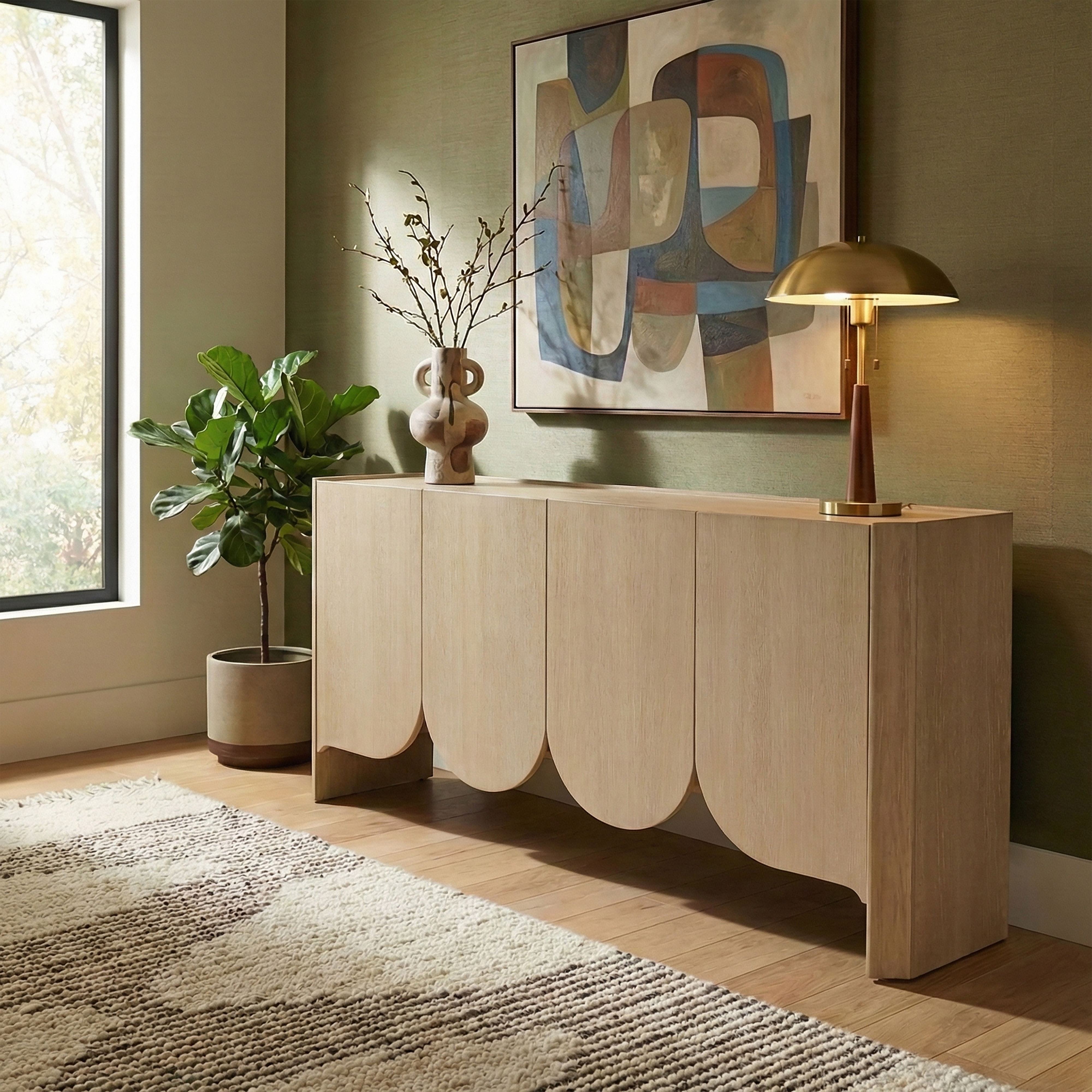 Ember - Solid Wood Sideboard/Buffet - Natural