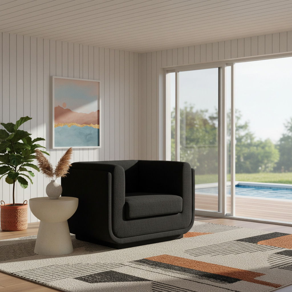 Kimora - Chair - Black