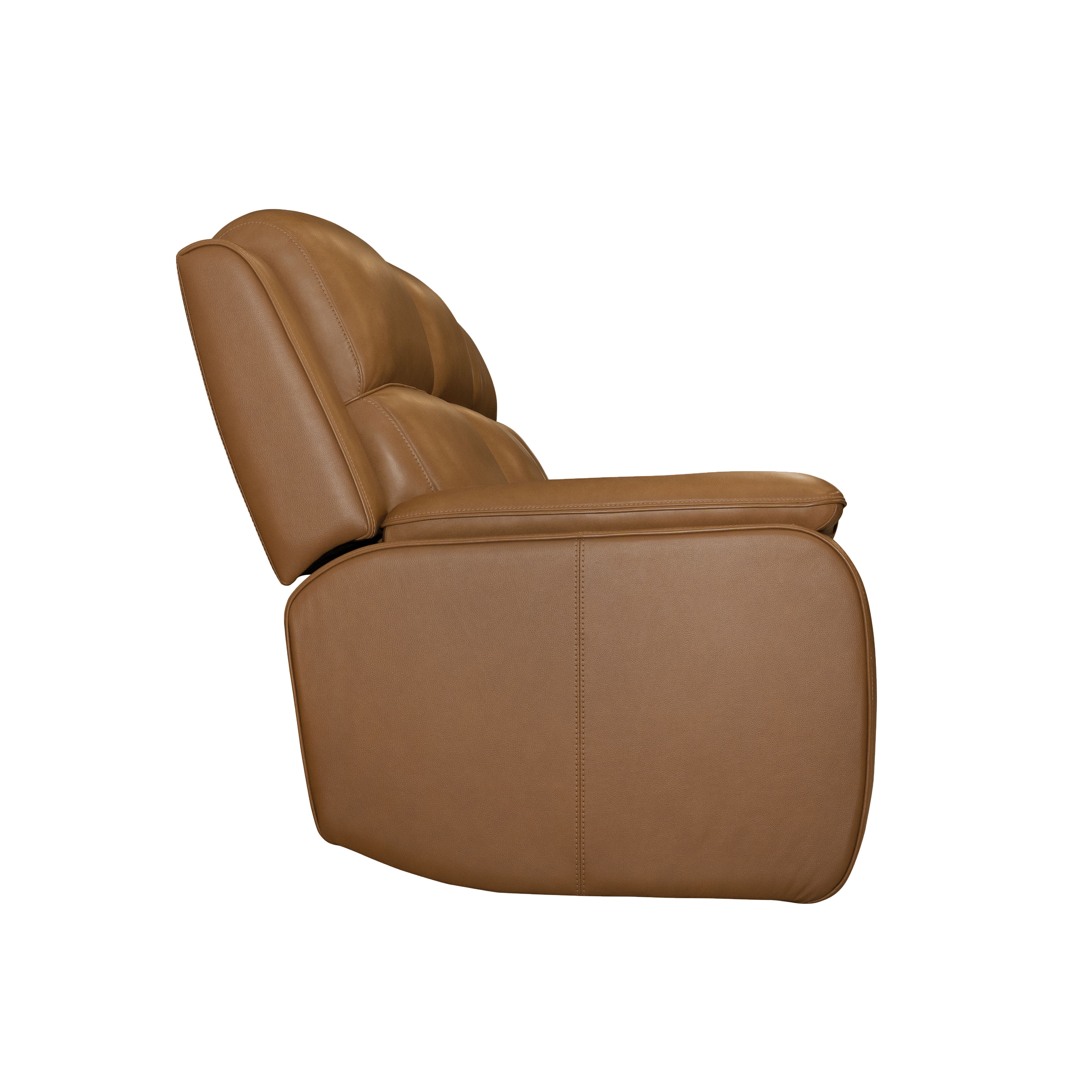 Ziggy - Power Reclining Sofa With Power Headrest, Lumbar, Heat & Massage, light brown, view 4