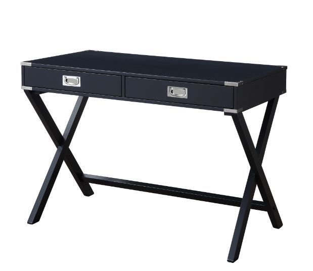 Amenia - Writing Desk (Same Ac00908) - Charcoal, black, view 2