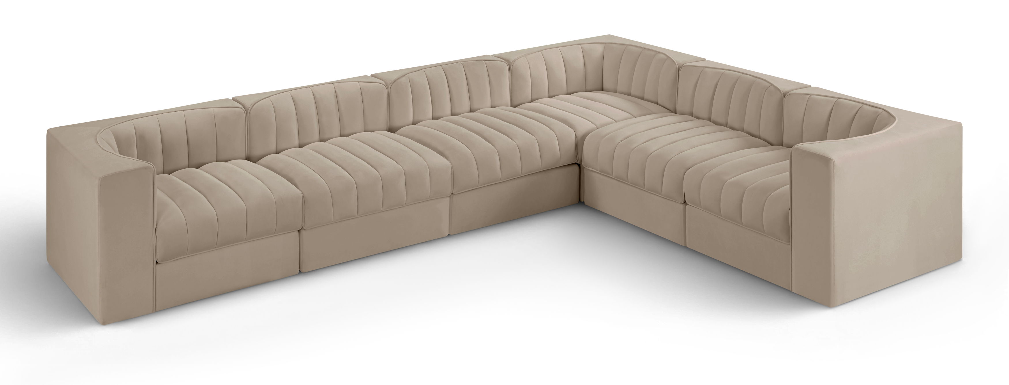 6 Pc · With 3 Corner Chairs