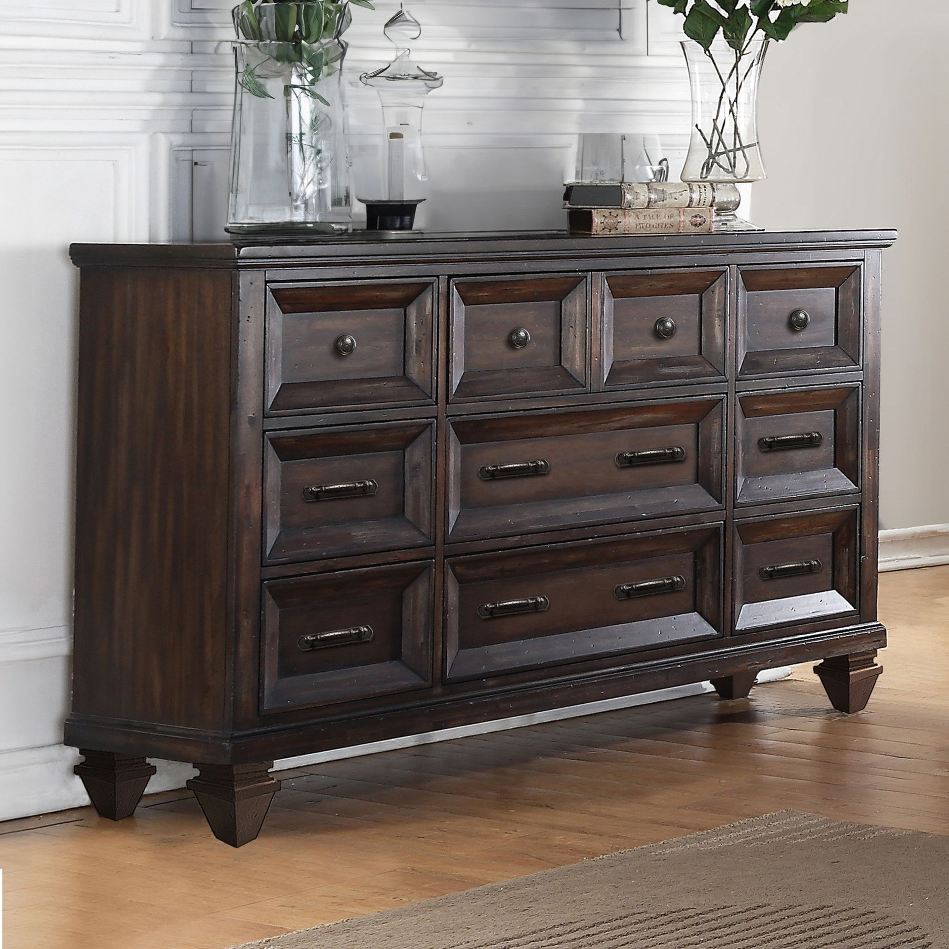 Sevilla - Dresser - Walnut, dark brown