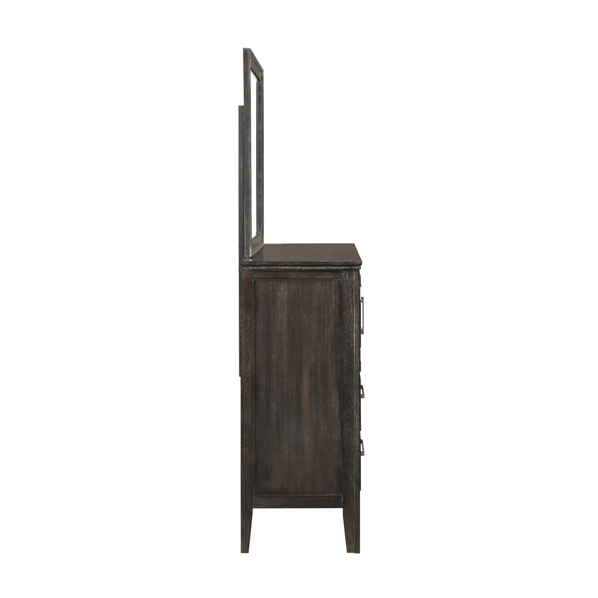 Andover - Mirror - Nutmeg, dark brown, view 4