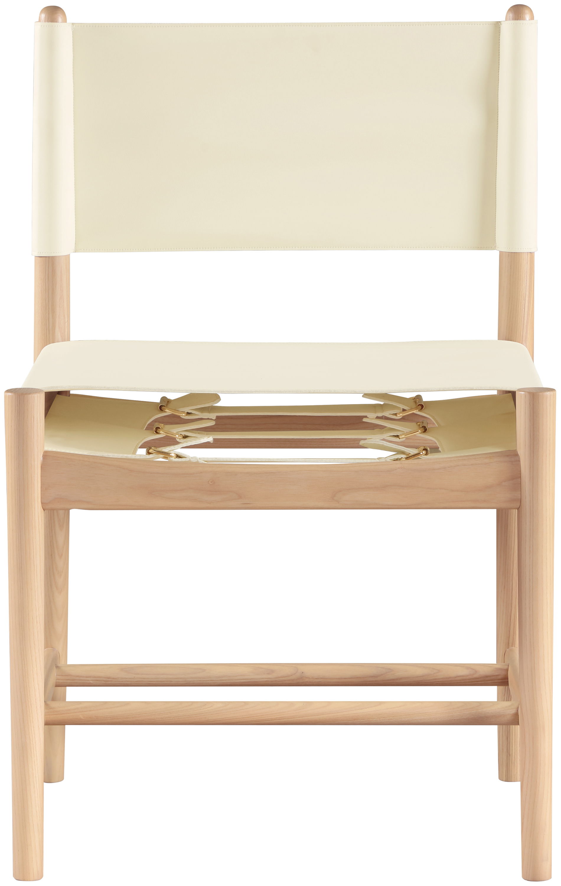 Rawlins - Vegan Leather Dining Chair (Set of 2) - Cream