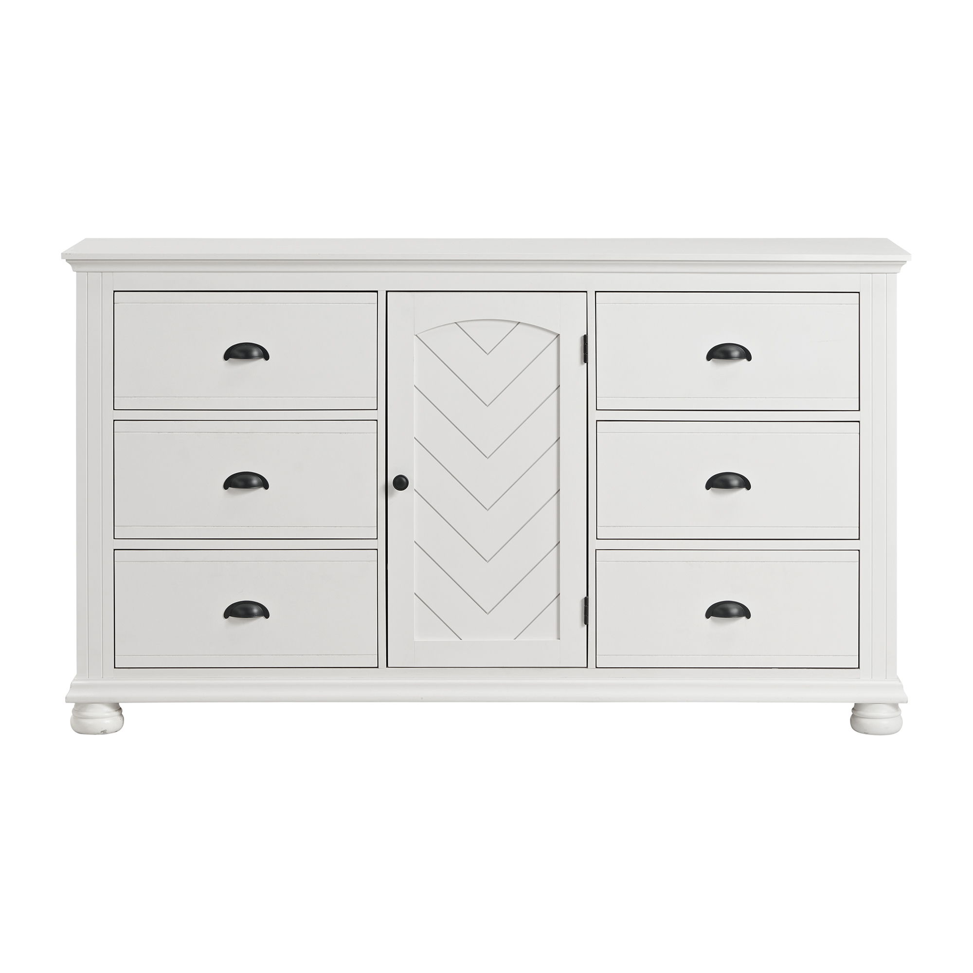 Kona - 6-Drawer Dresser - White