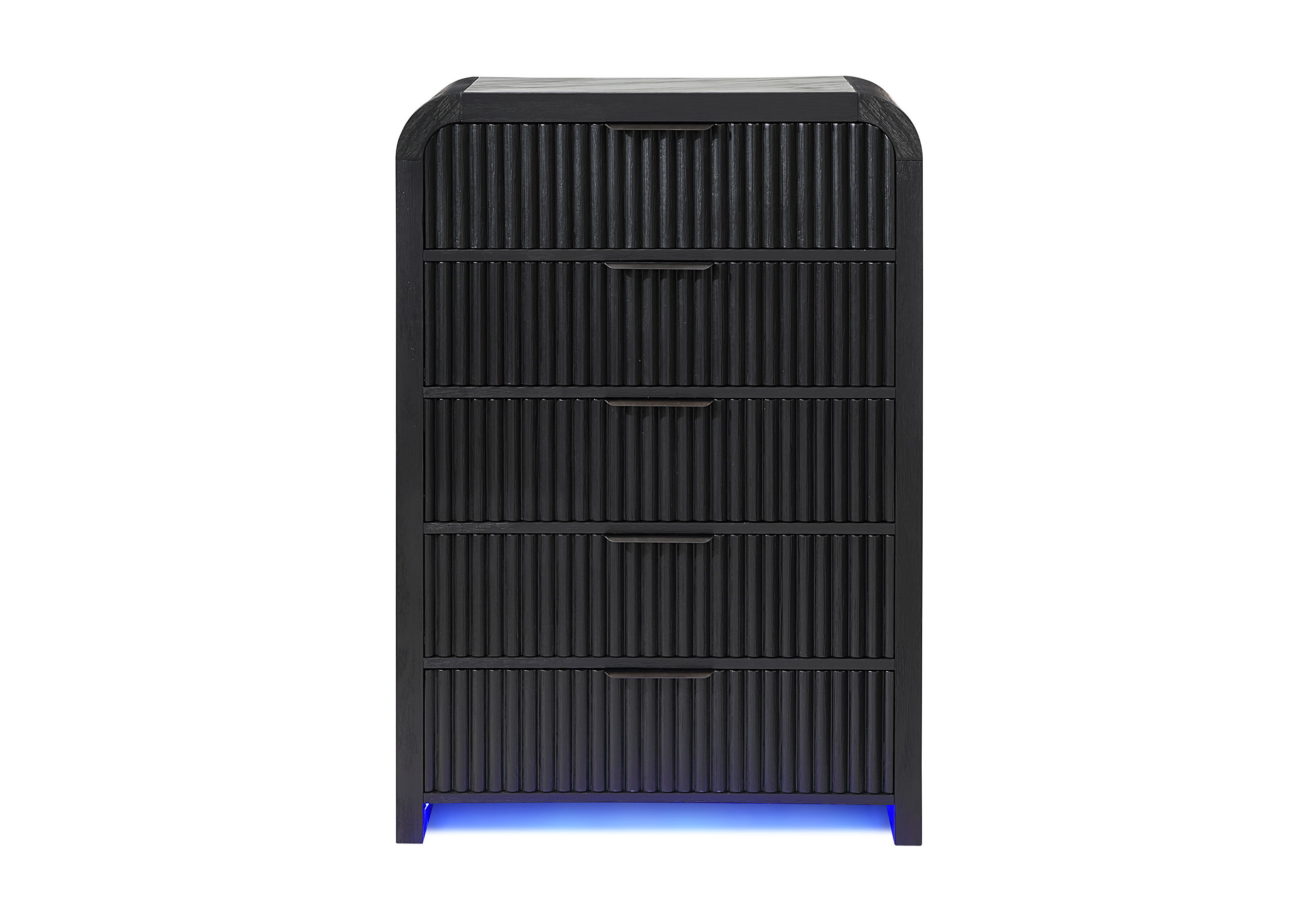 Beckett - Chest With LED - Black / White