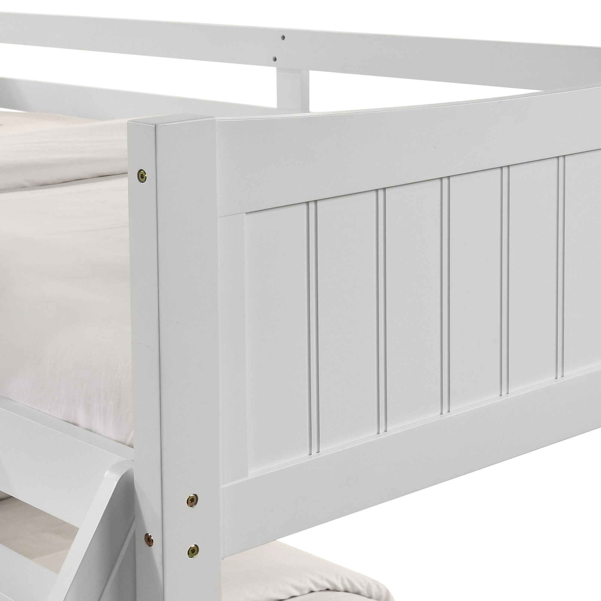 Sami - Twin Over Twin Bunk - White