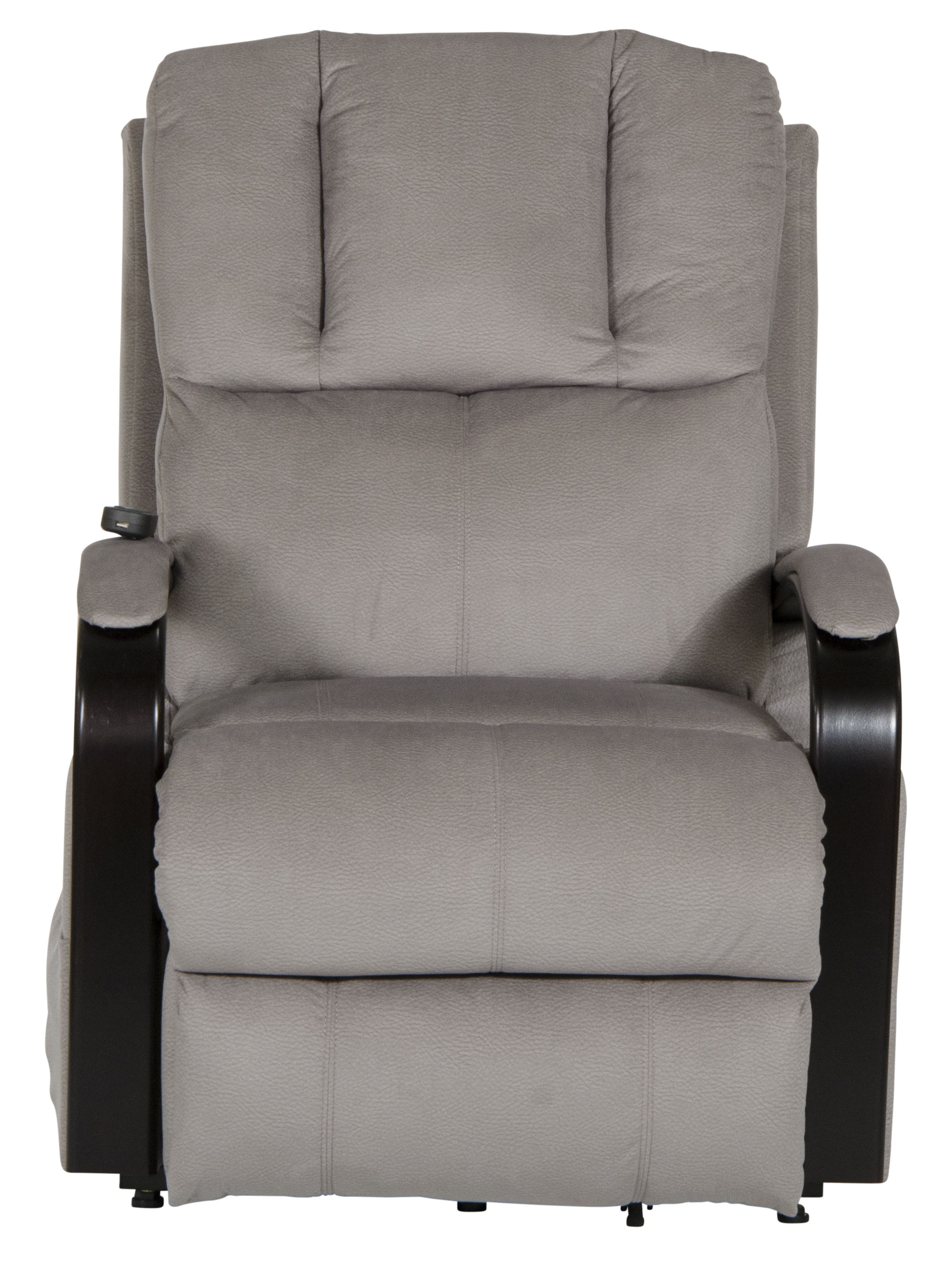 Chandler - Power Lift Recliner With Heat & Massage - Aluminum
