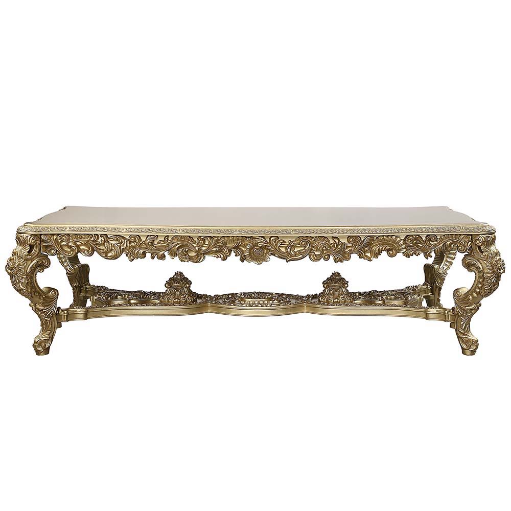 Bernadette - Dining Table - Gold, gold, view 2