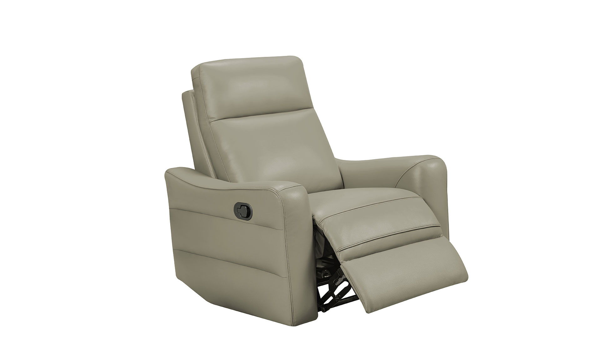3517 - Chair With Manual Recliner - Gray