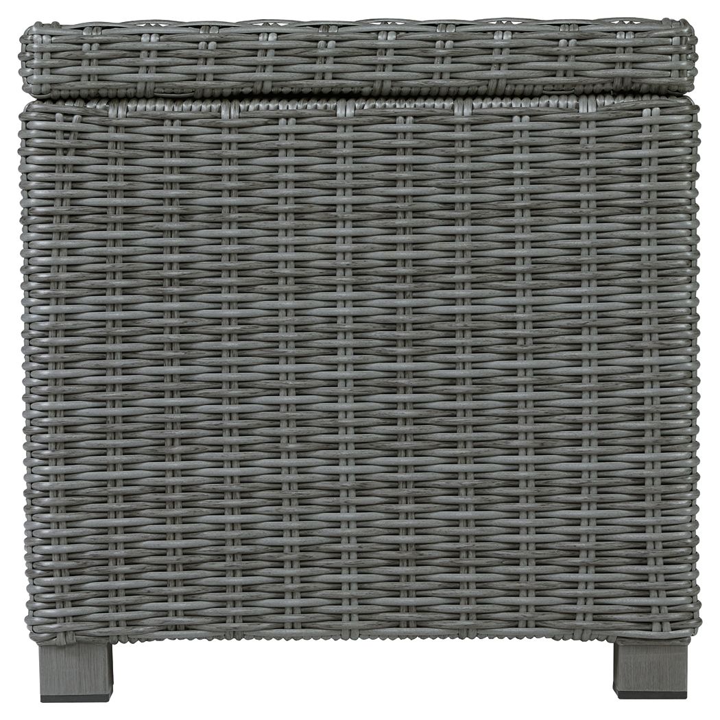 Ashley Furniture Elite Park - Square End Table - Gray - Image 4