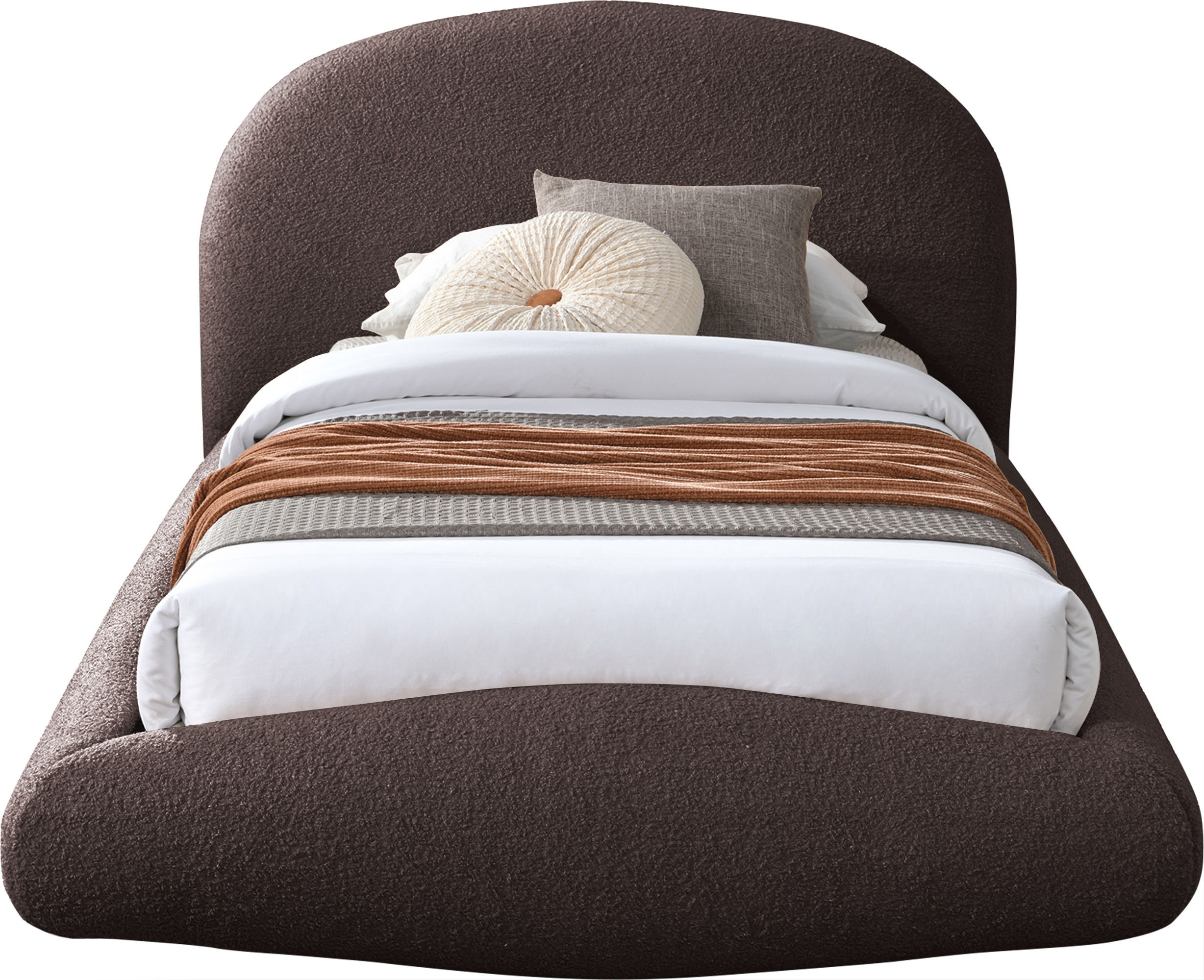 Genesis - Twin Bed - Brown