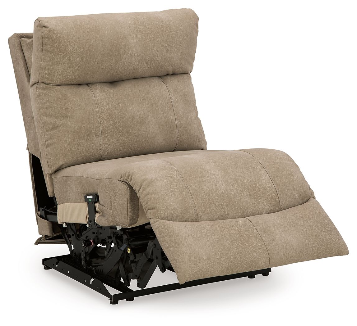 Ashley Furniture Next-Gen Durapella - 4-Piece Power Reclining Sectional With 2 Power Armless Recliners - Sand - Image 14
