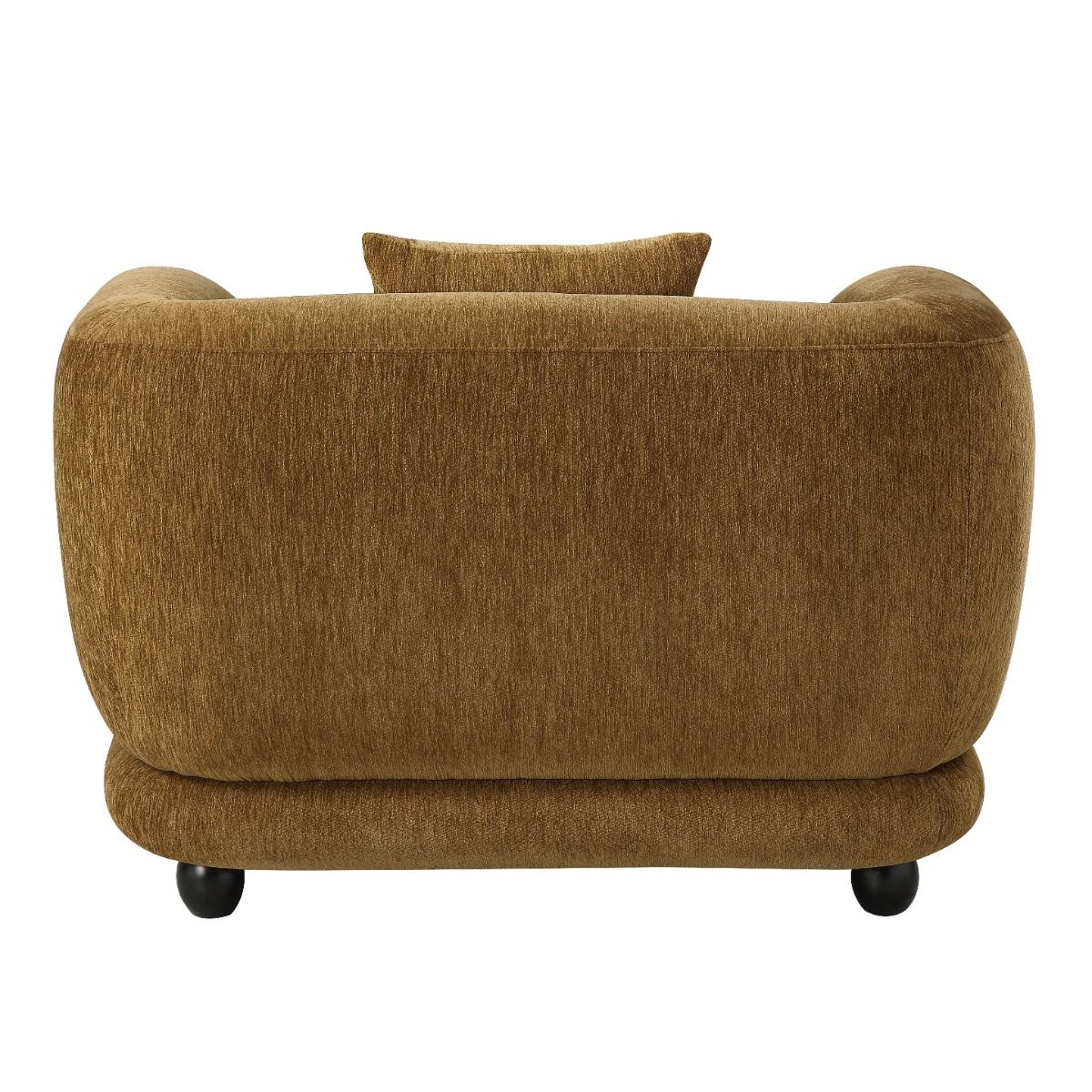 Lennox - Chair With Pillow - Brown Chenille, light brown, view 2