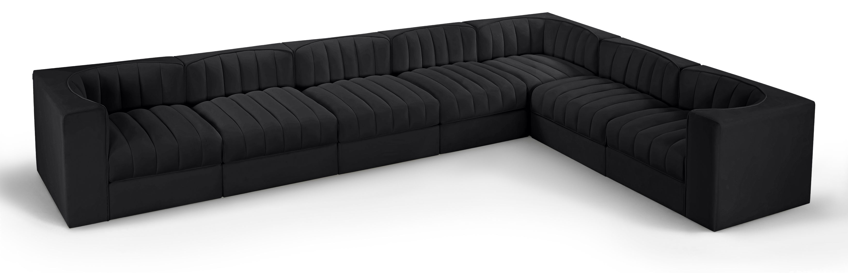 7 Pc · With 3 Corner Chairs