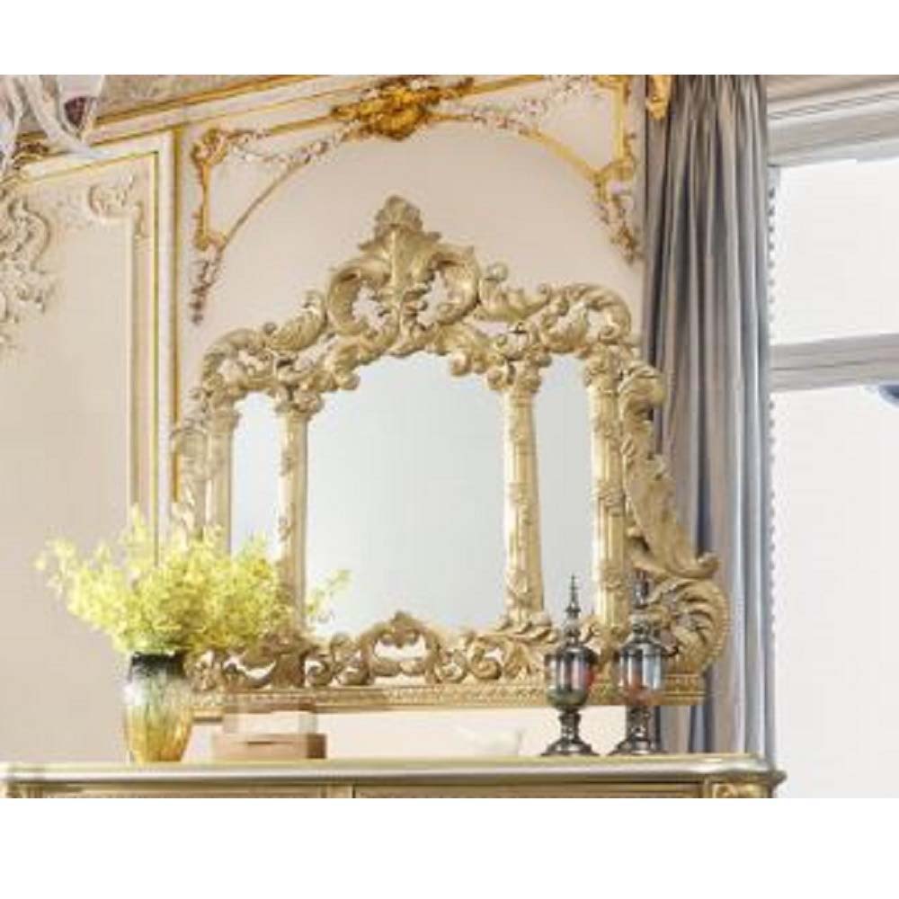 Cabriole - Mirror - Gold, gold, view 2