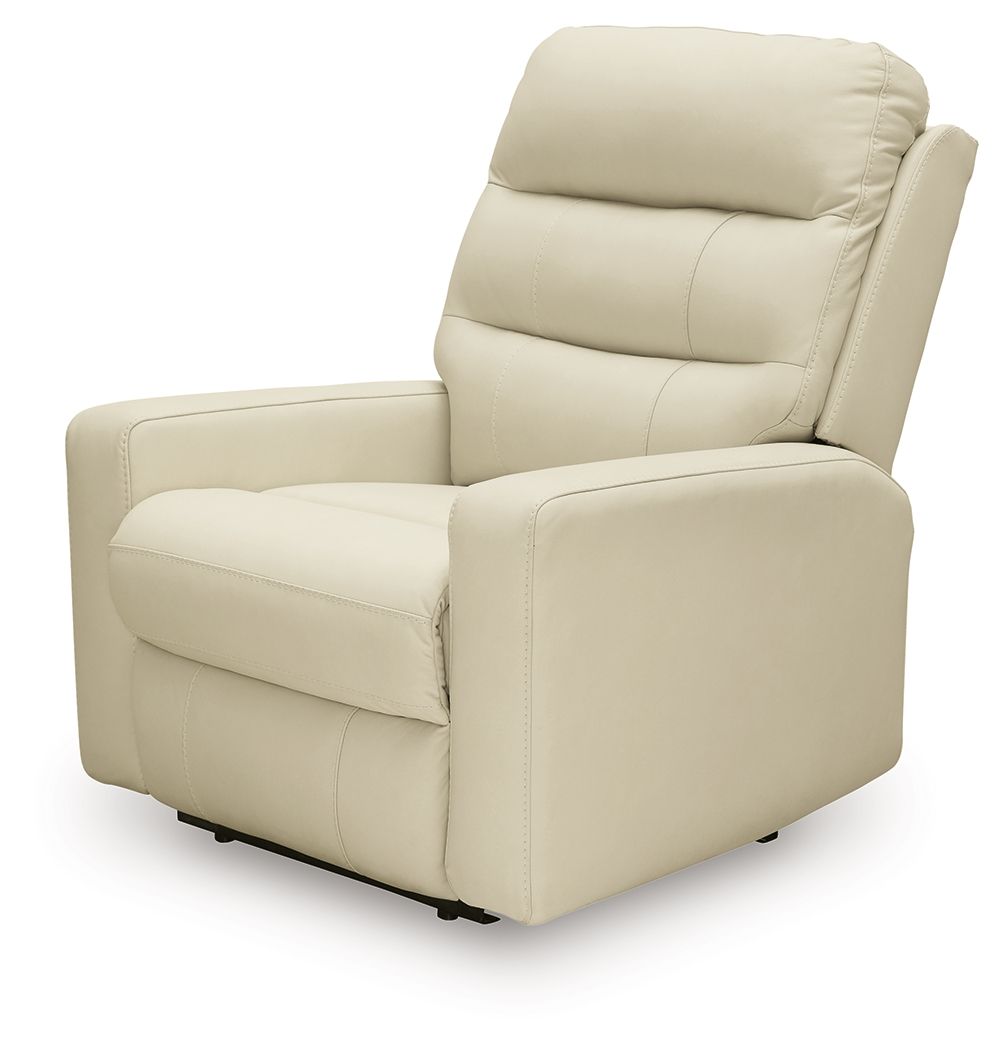 Ashley Furniture Pennacle Pier - Power Recliner With Adjustable Headrest - Canvas - Image 5