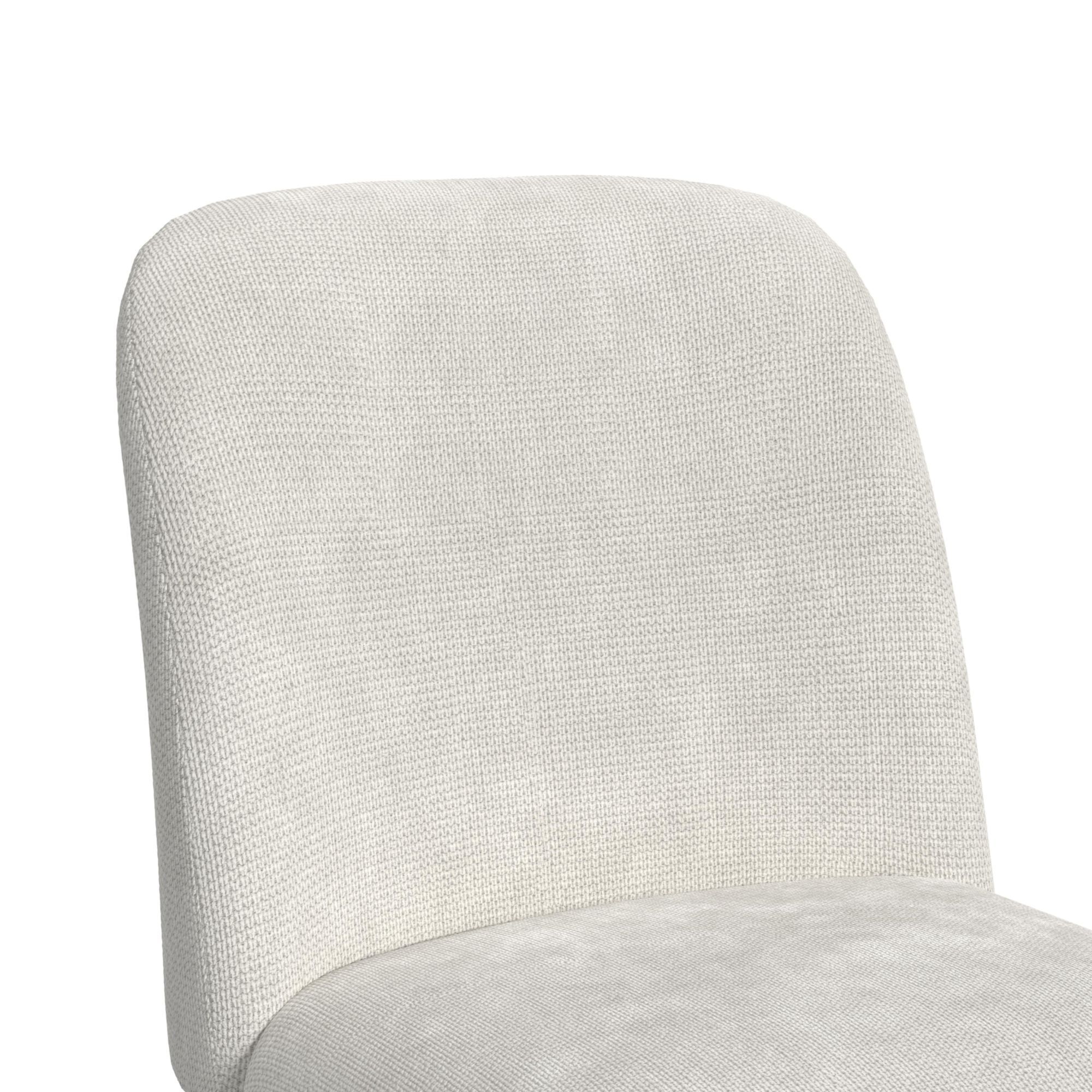 Sylvie - Dining Side Chair With Grain (Set of 2) - White / Black