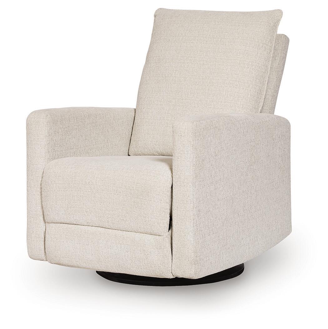 Ashley Furniture Oaklynn-Manor - Swivel Glider Recliner - Canvas - Image 5
